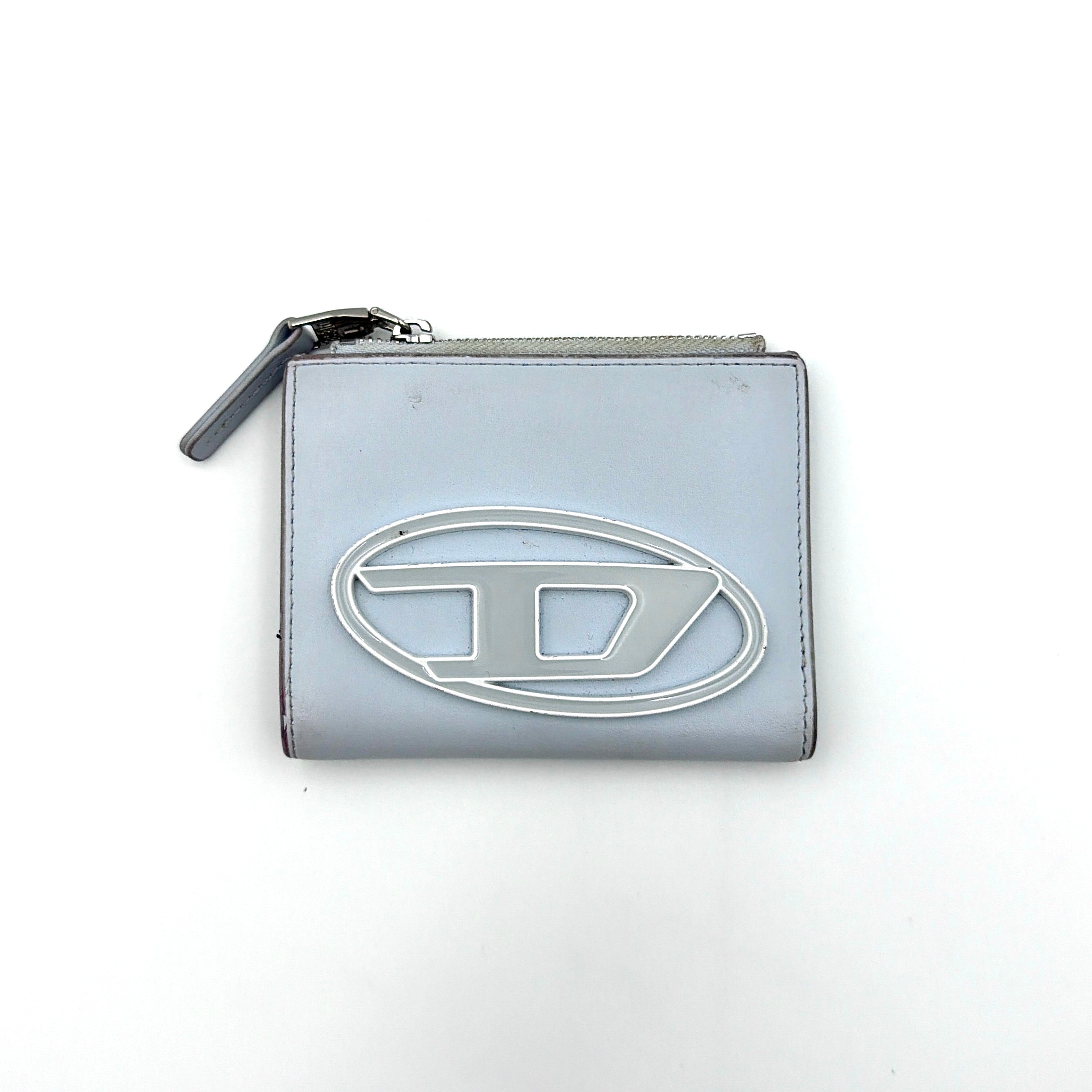 Diesel 1DR Wallet Silver