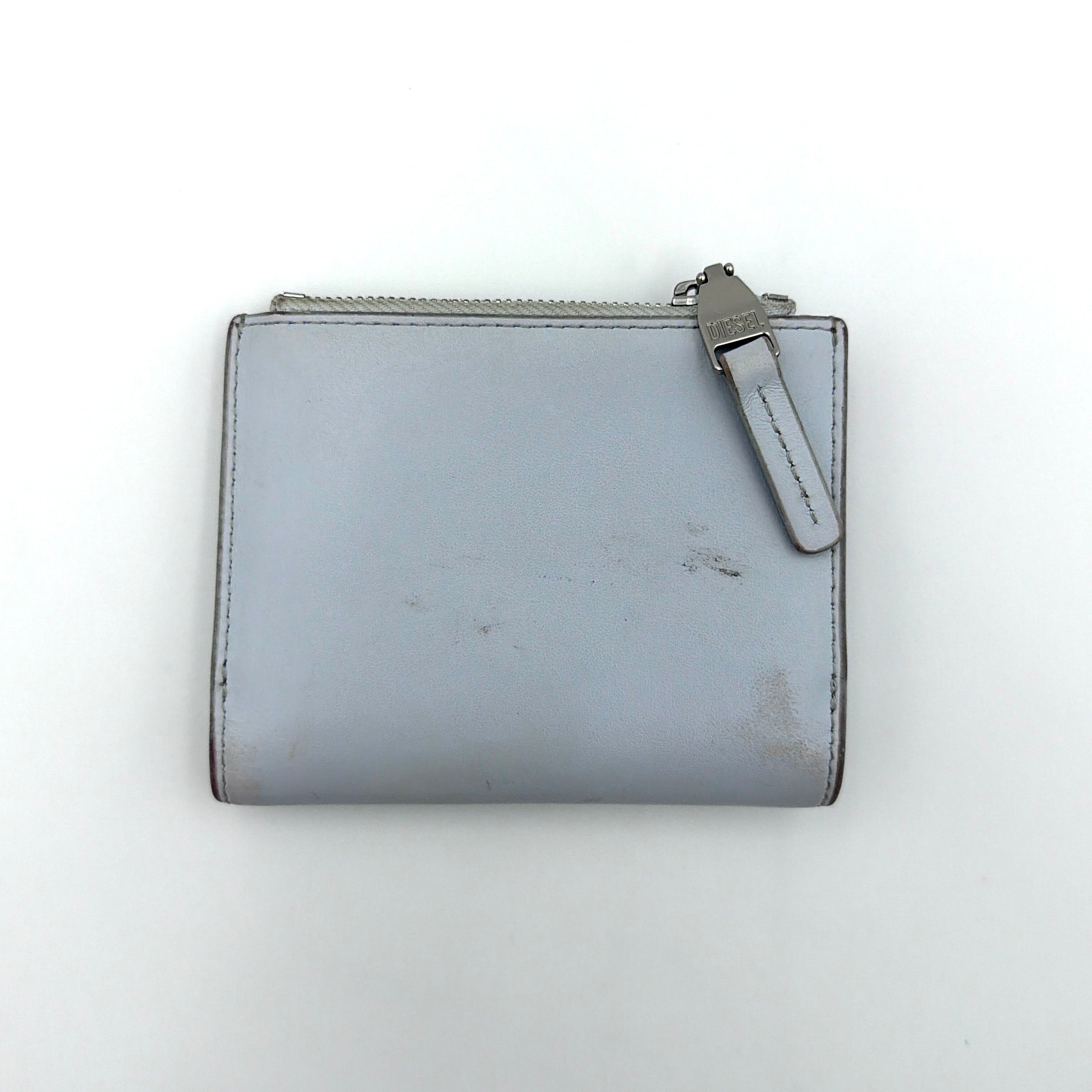 Diesel 1DR Wallet Silver