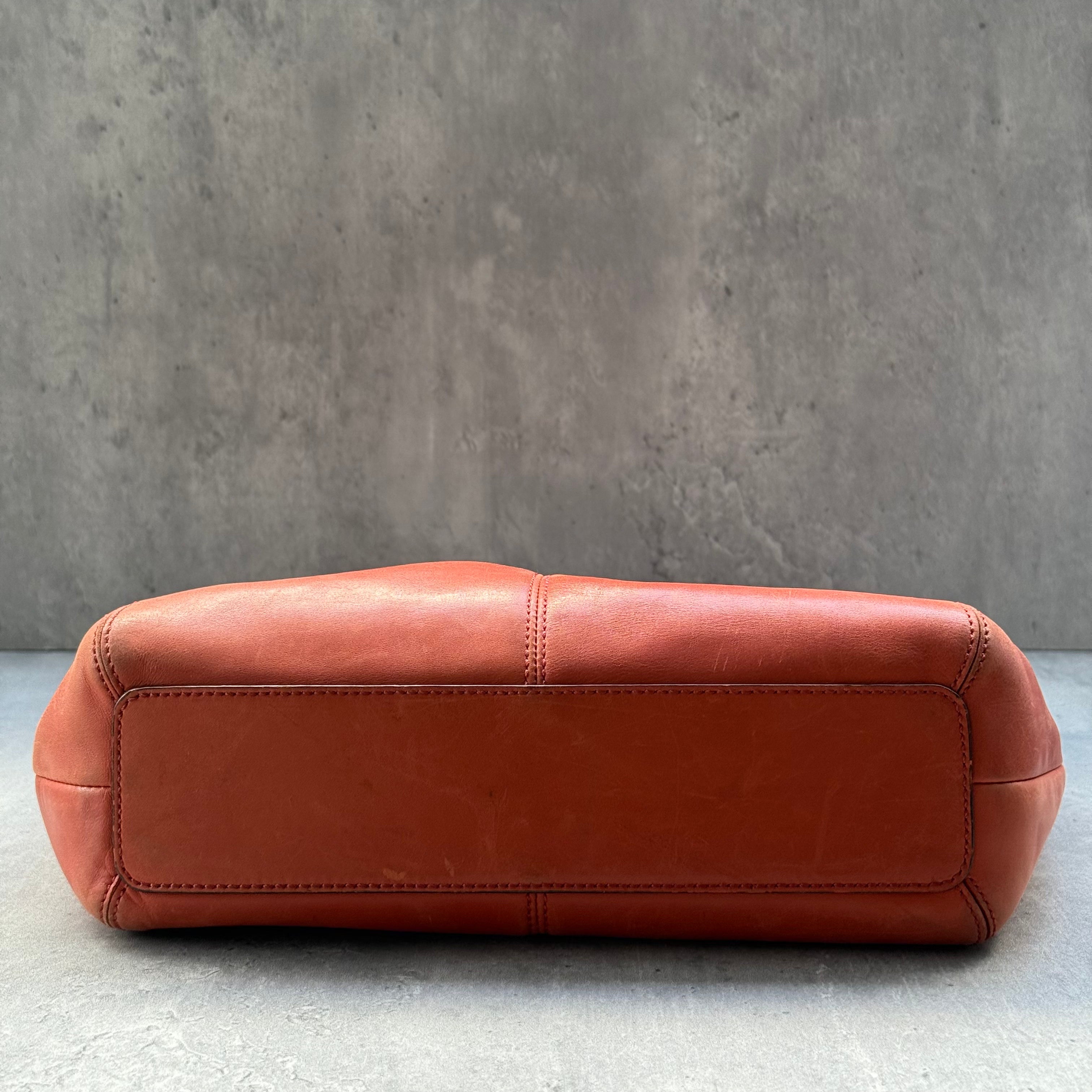 Coach Y2K 2Way Ashley Hobo Shoulder Bag Burnt Orange