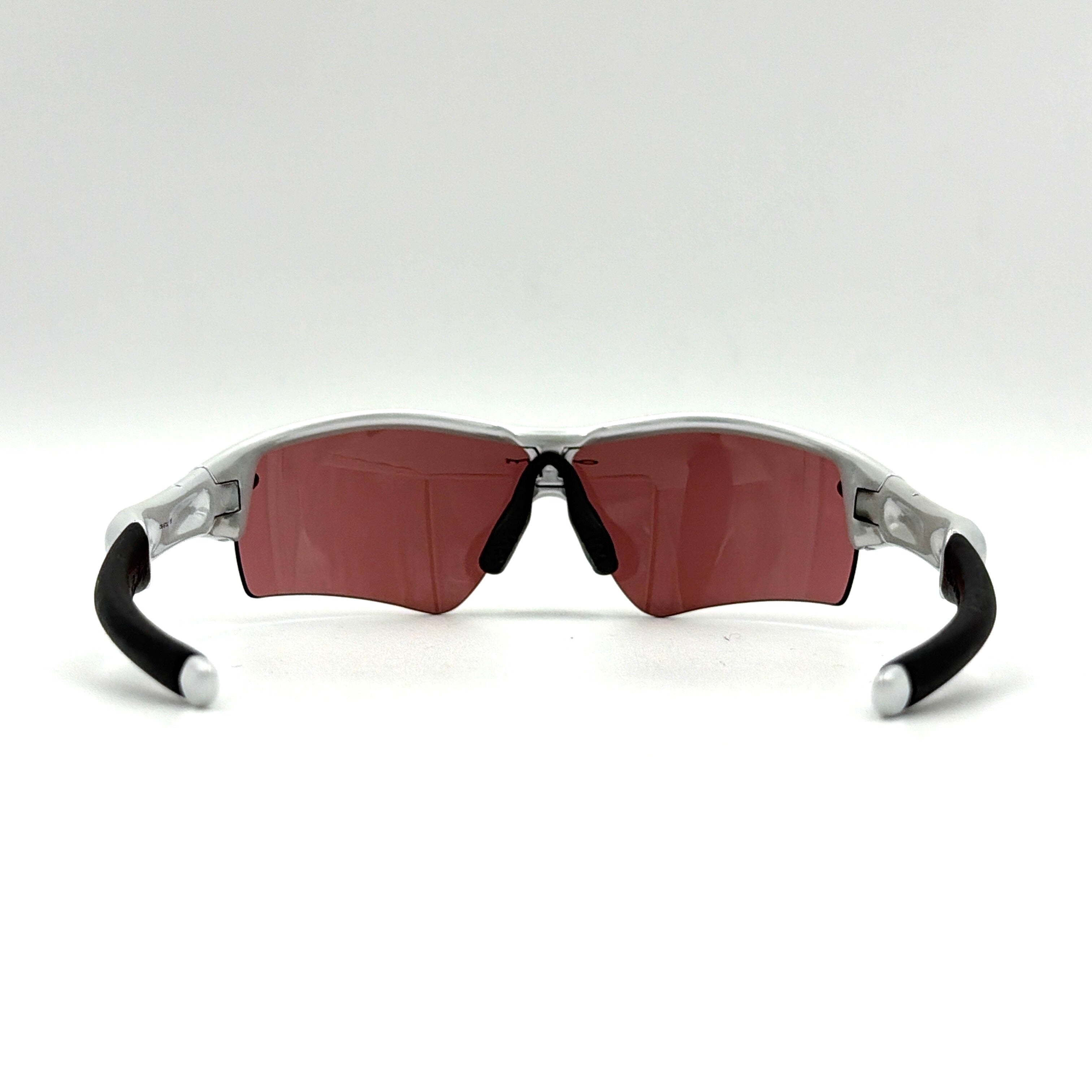 Oakley Radar Path 09-673J Sunglasses White Chrome/Black