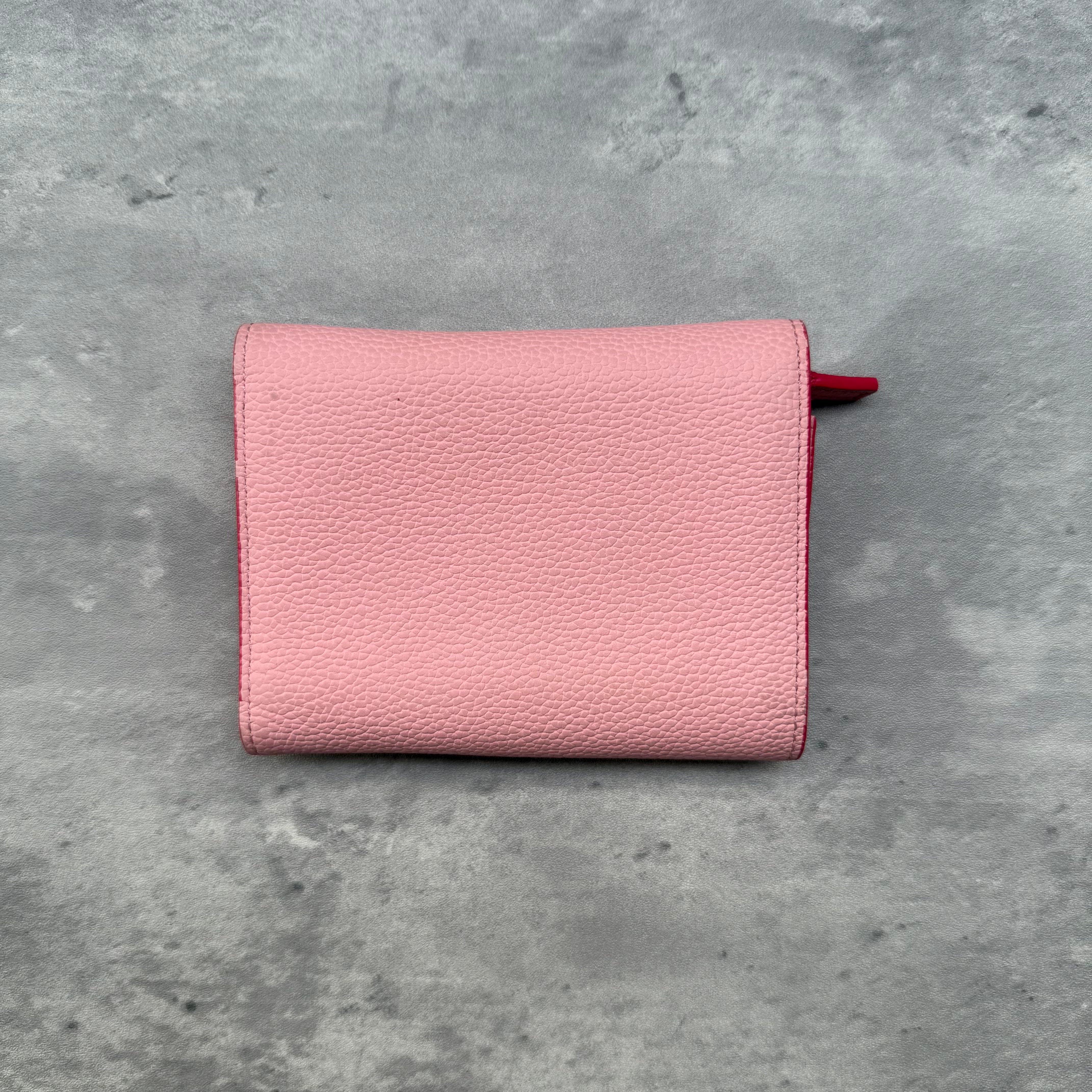 MCM Y2K Patricia Studded Mini Wallet Pink
