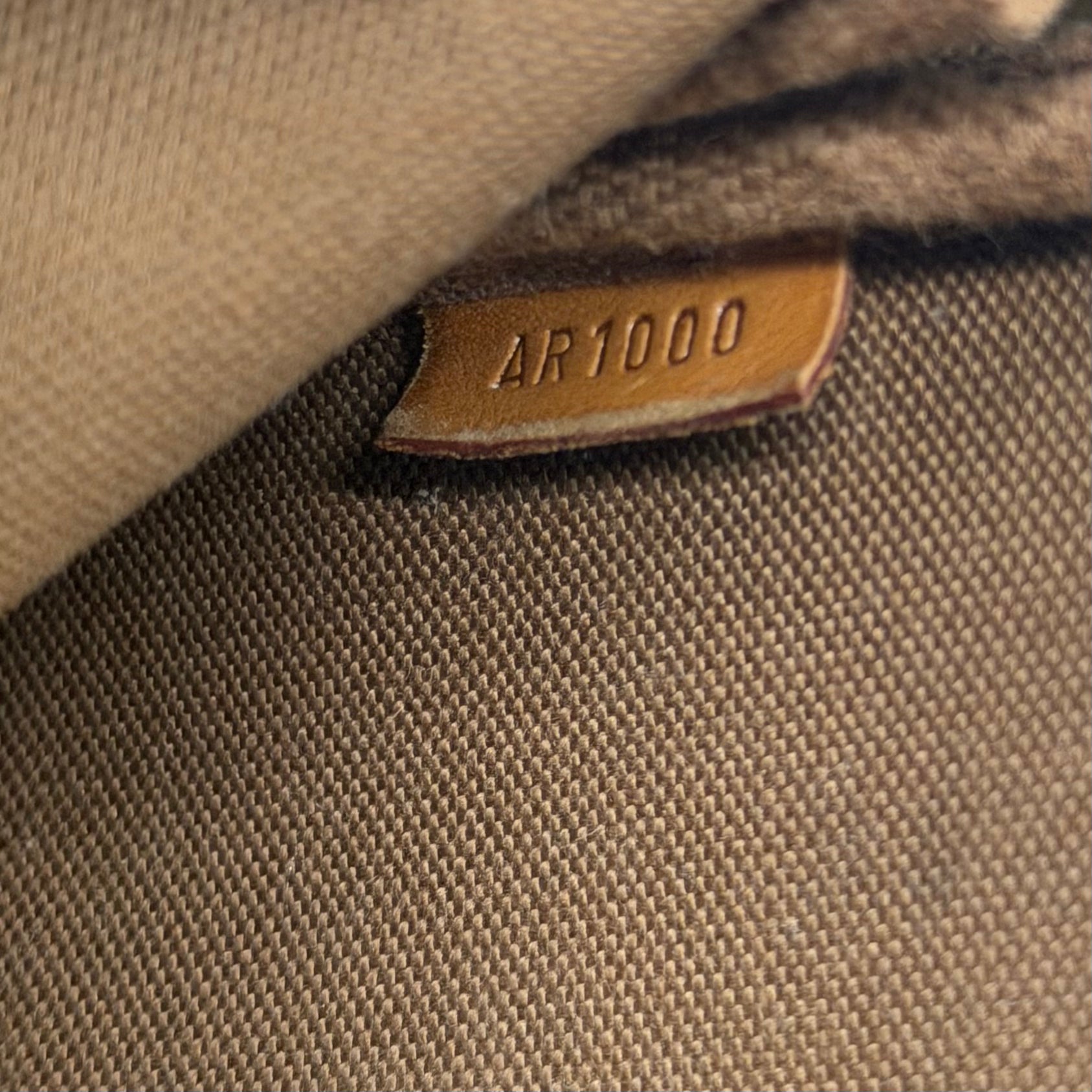 Louis Vuitton Monogram Pochette Bag Brown