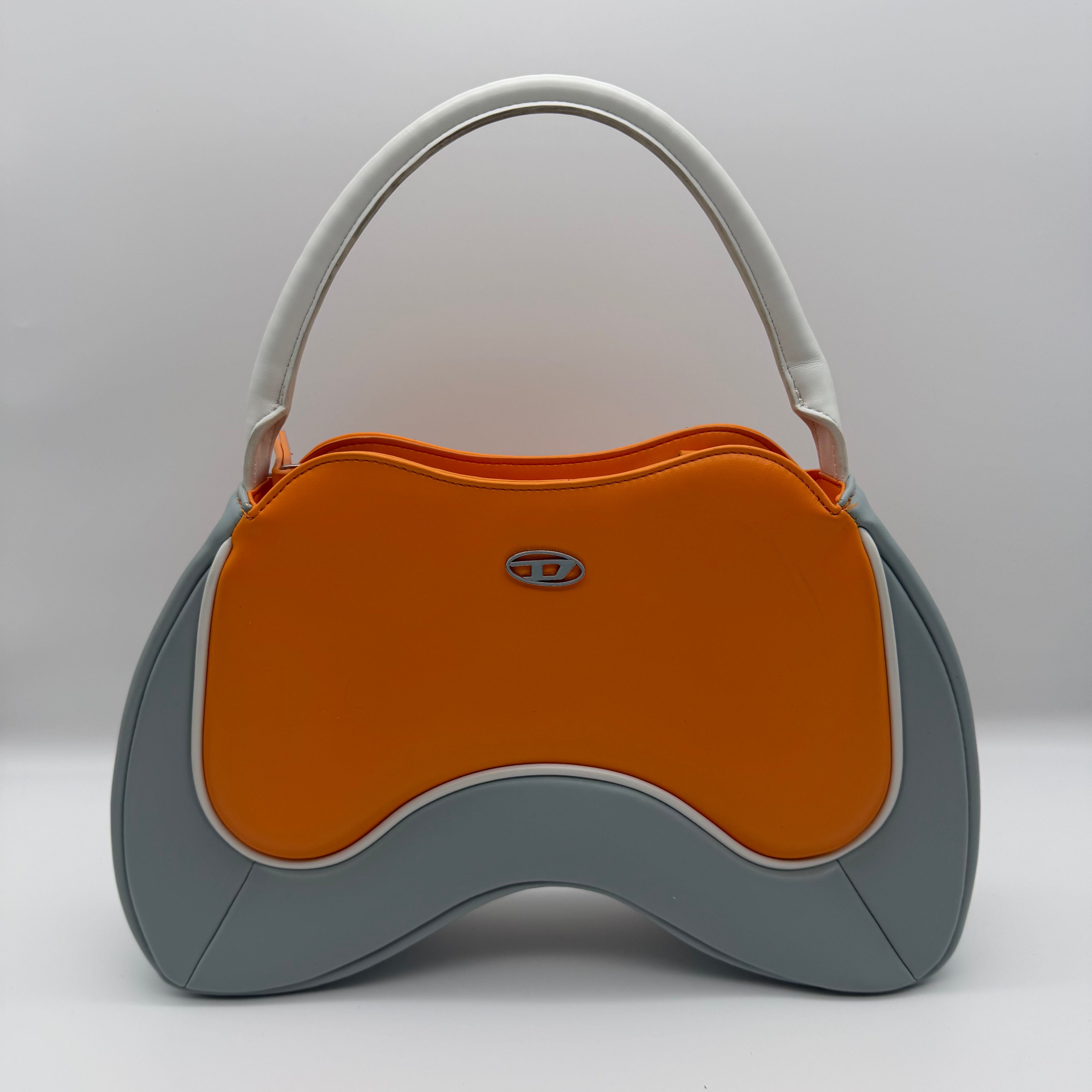 Diesel 2Way Mini Autre Marque Shoulder Bag Orange/Grey