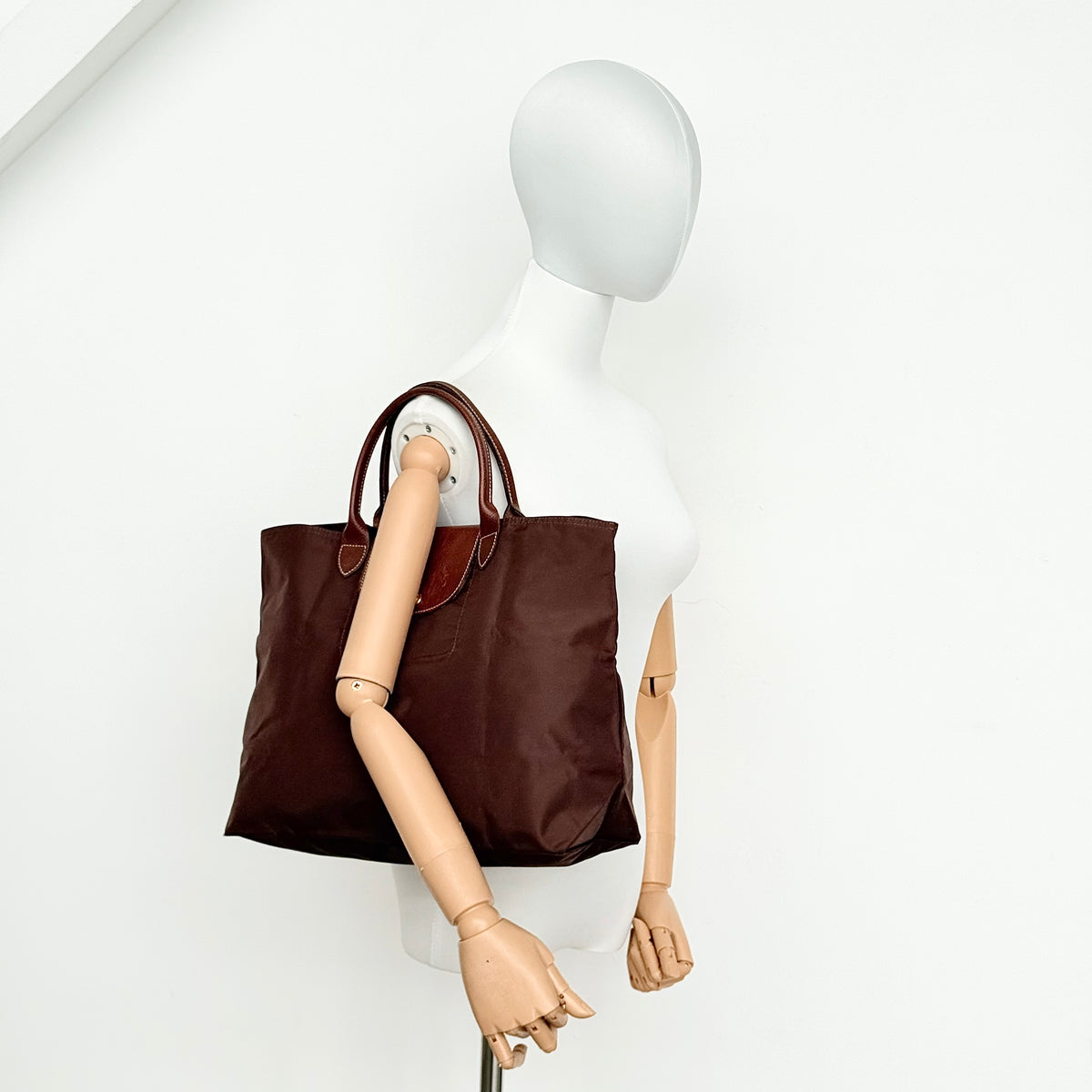 Longchamp Le Pliage Tote Bag Brown