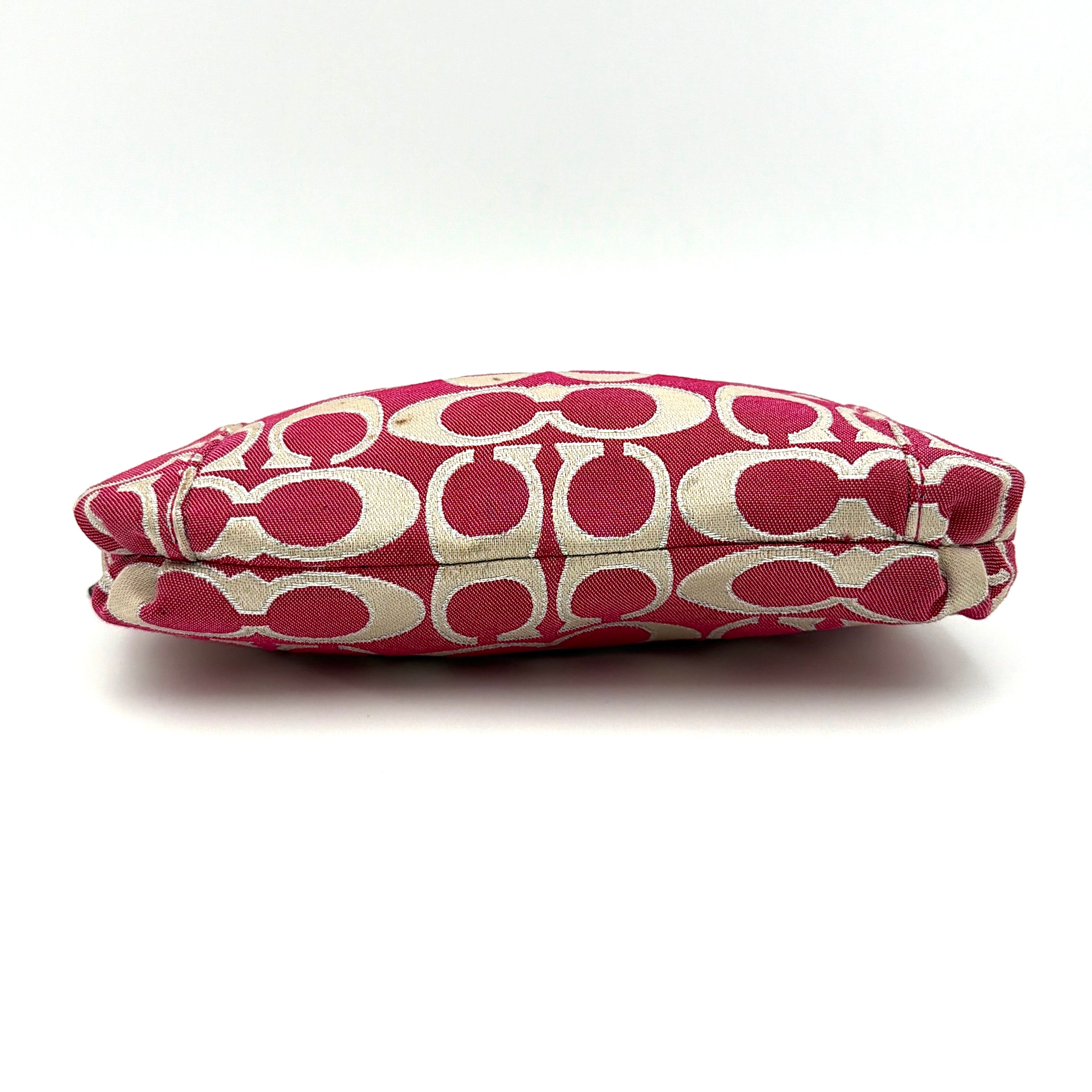 Coach Signature Poppy Shoulder Bag Pink