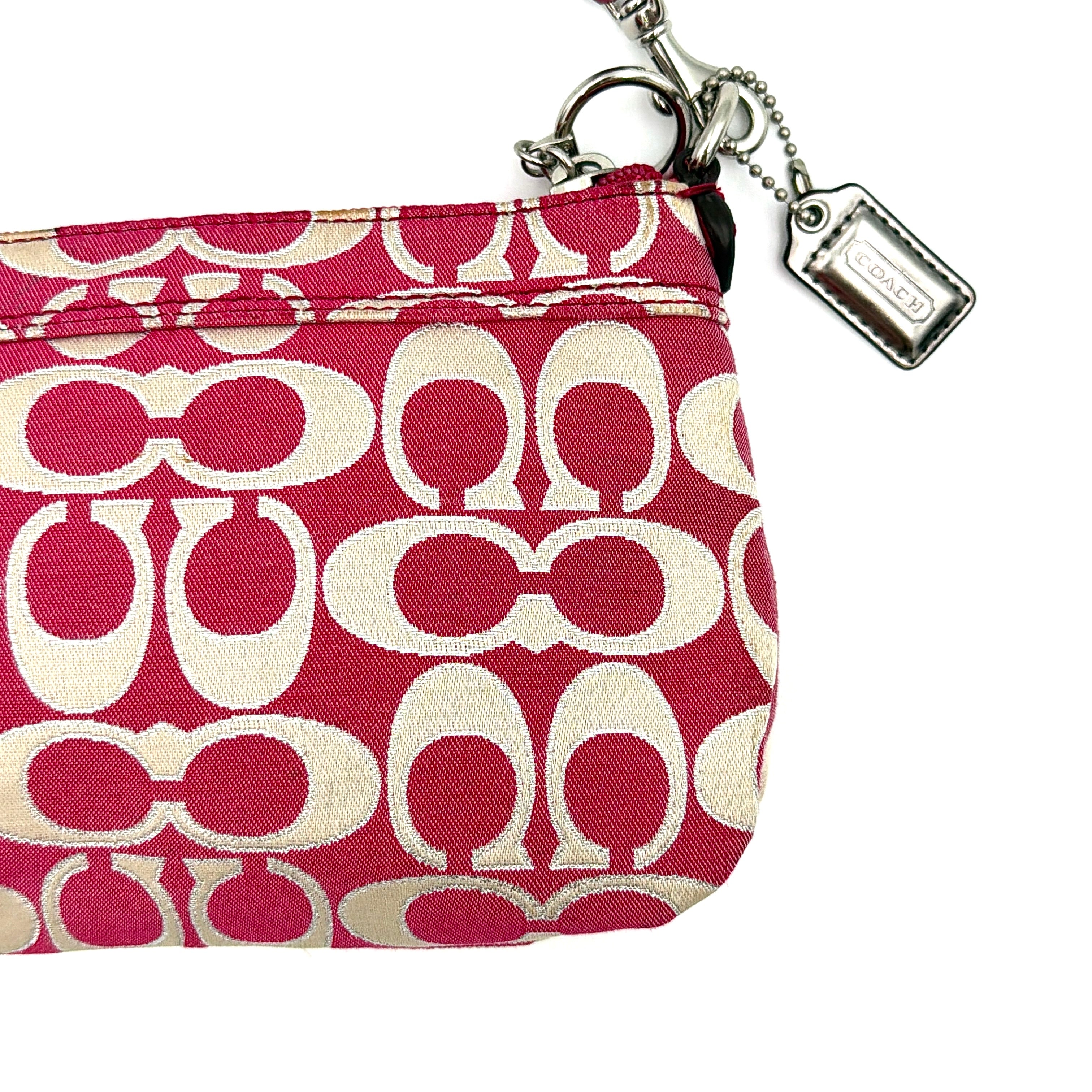 Coach Signature Poppy Shoulder Bag Pink