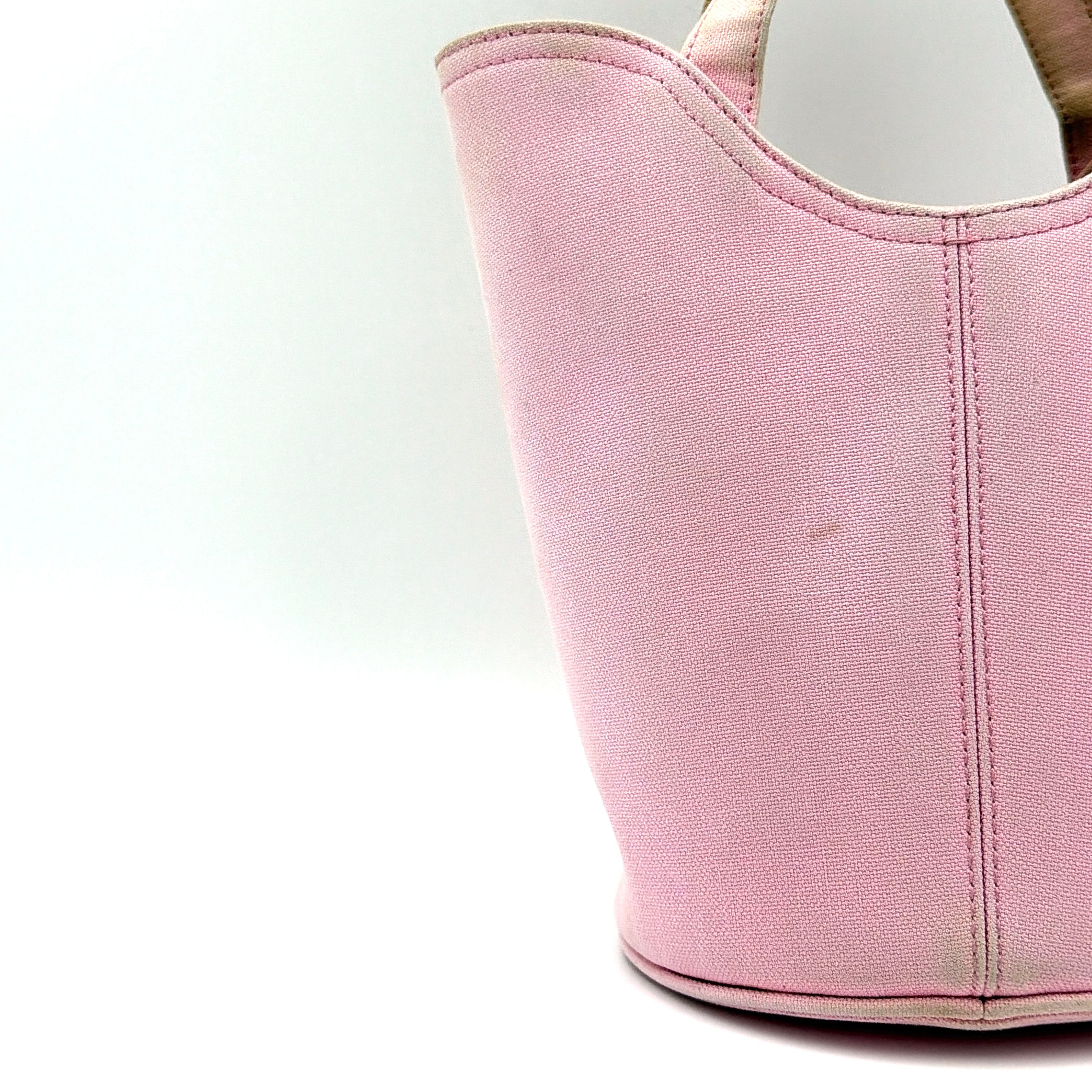 Balenciaga 2Way Wave Bucket Bag Pink