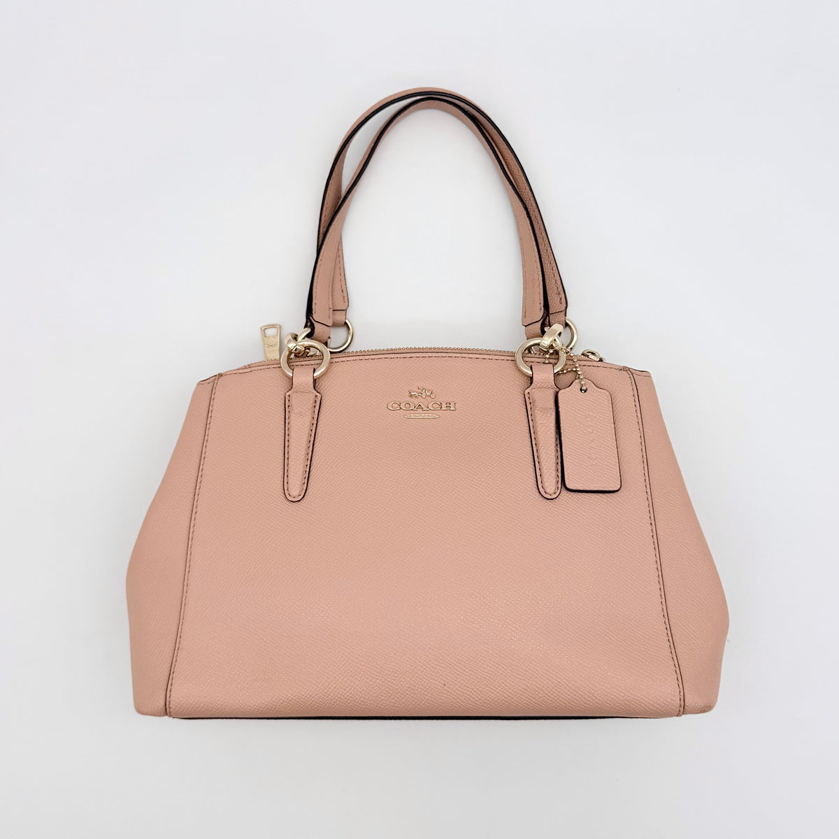 Coach 2Way Christie Carryall Handbag Light Pink