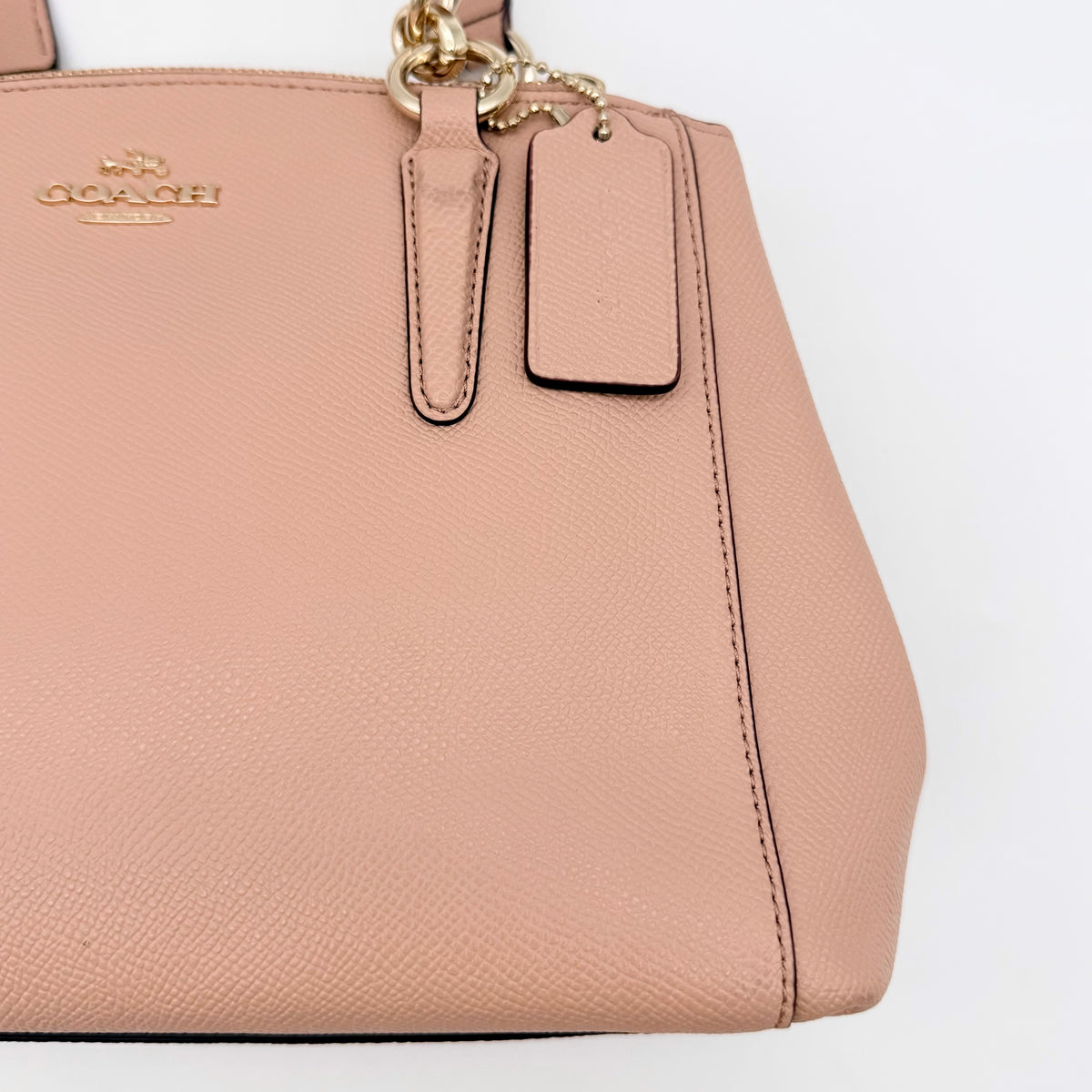 Coach 2Way Christie Carryall Handbag Light Pink