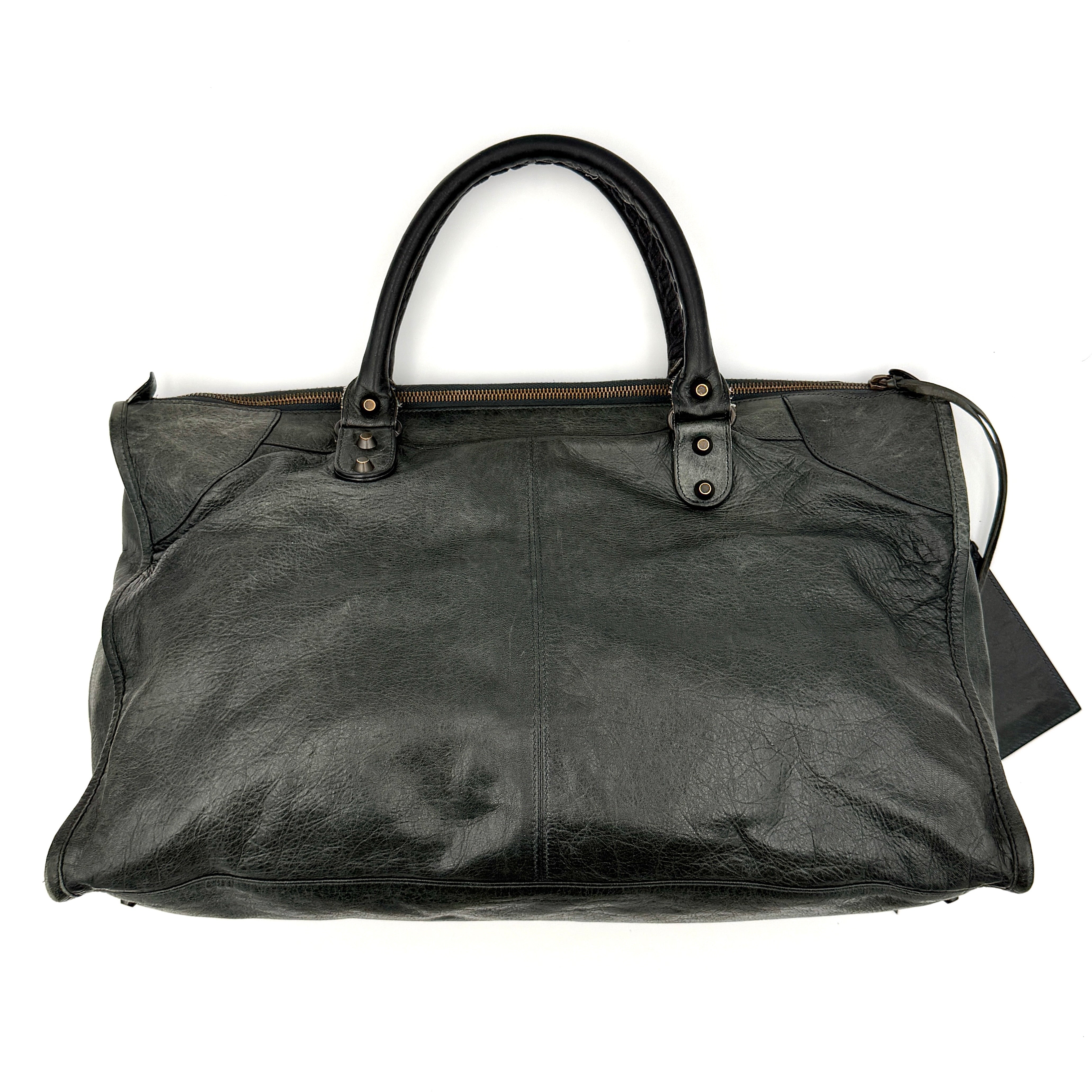 Balenciaga City Shoulder Bag Anthracite Grey