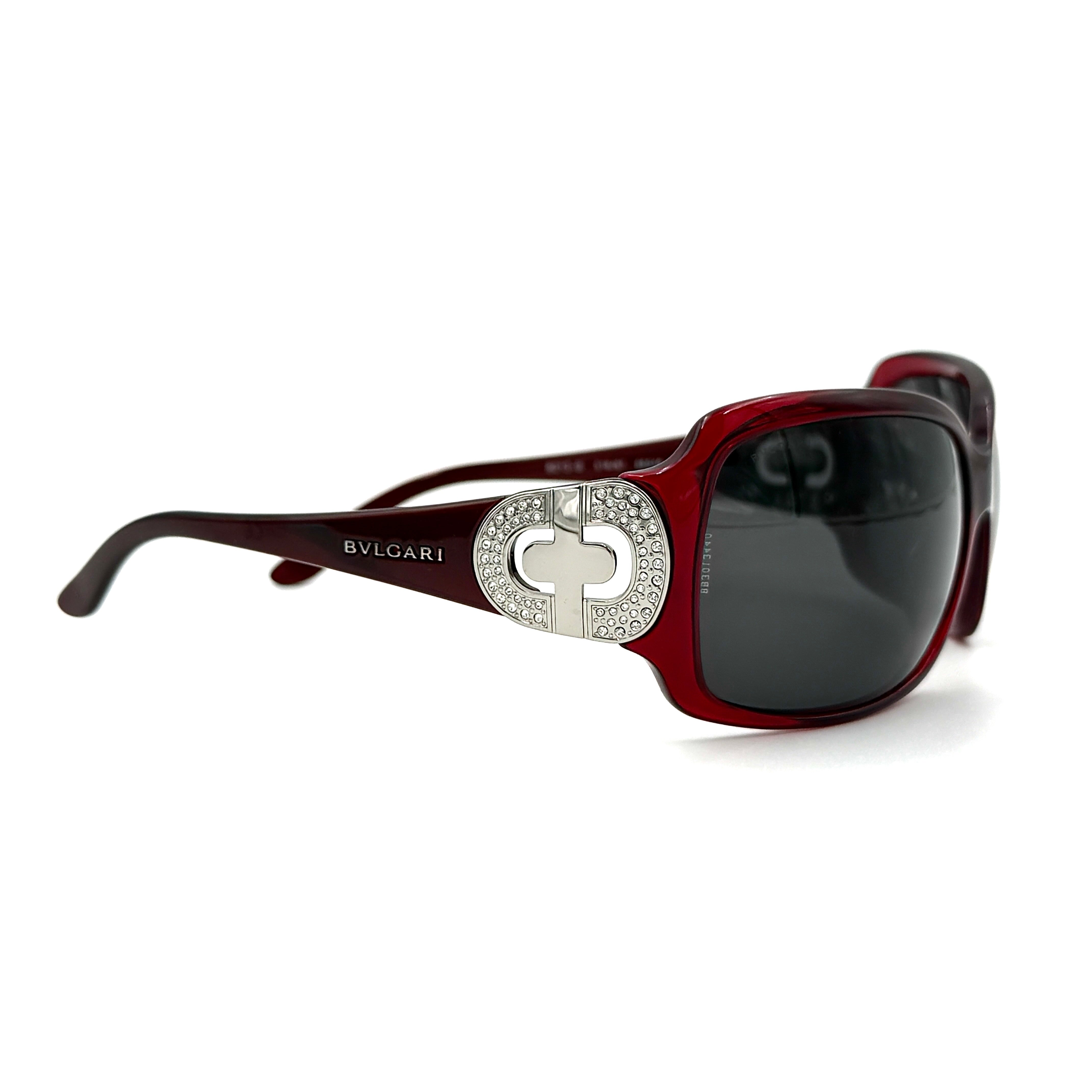 Bvlgari 8013-B Sunglasses Maroon