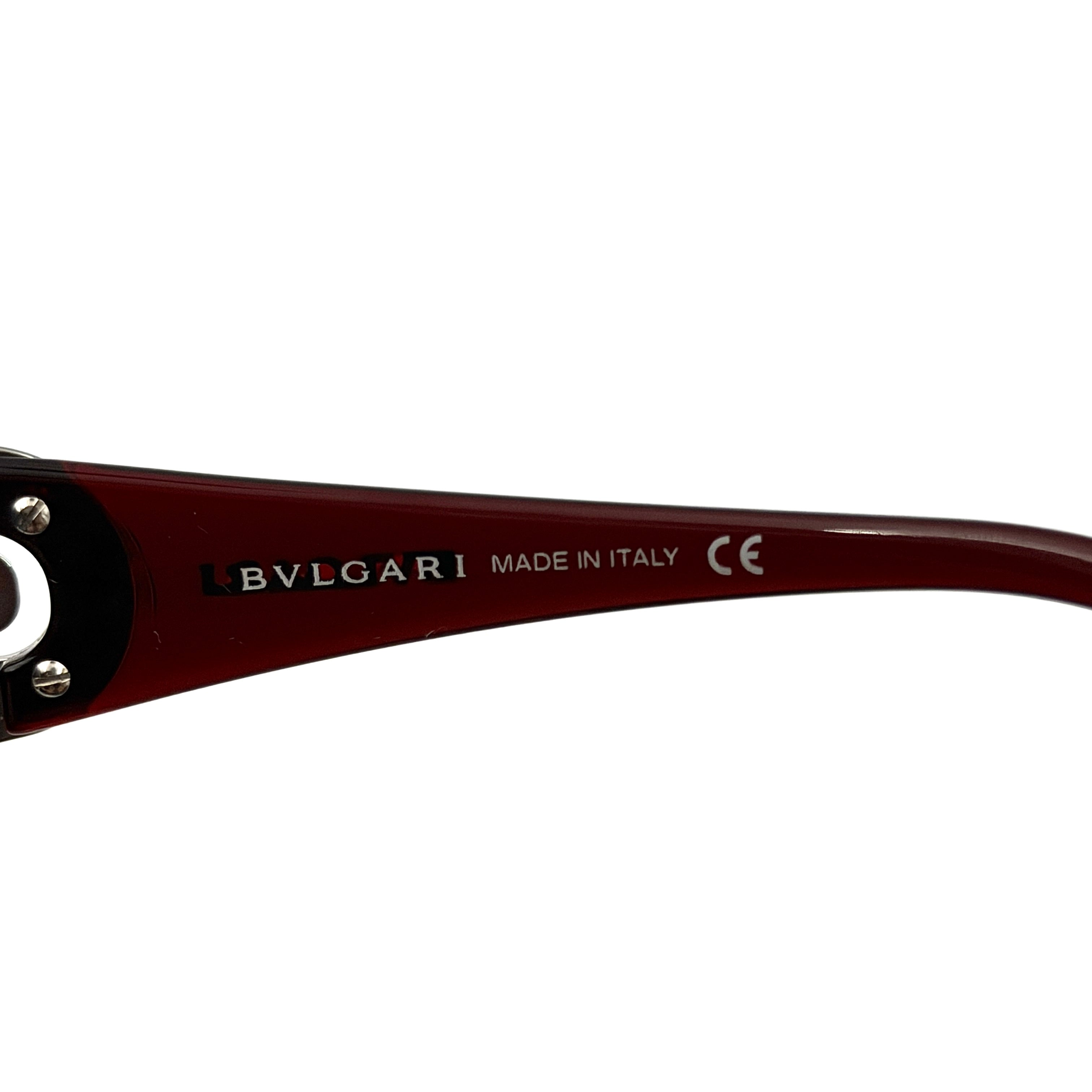 Bvlgari 8013-B Sunglasses Maroon