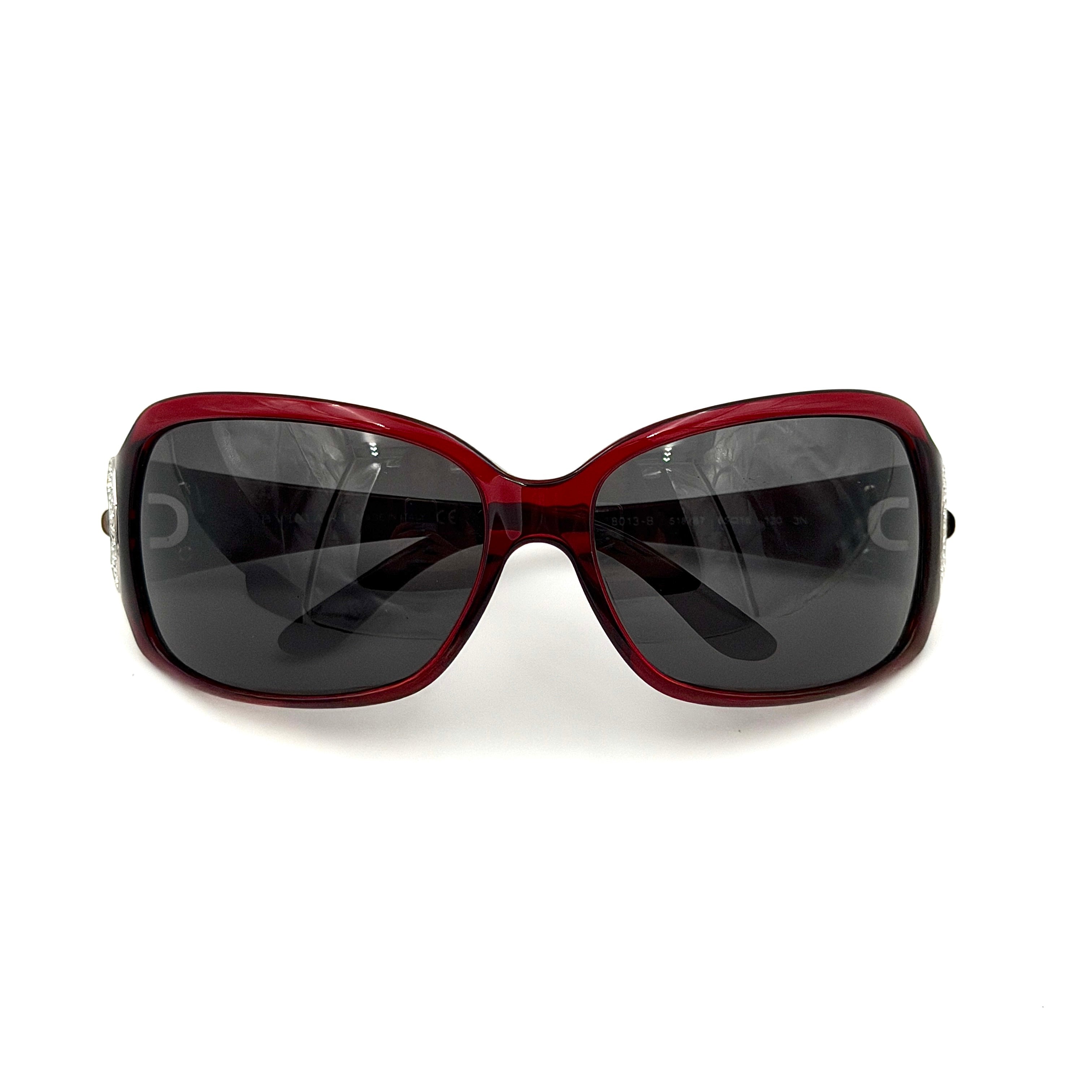 Bvlgari 8013-B Sunglasses Maroon