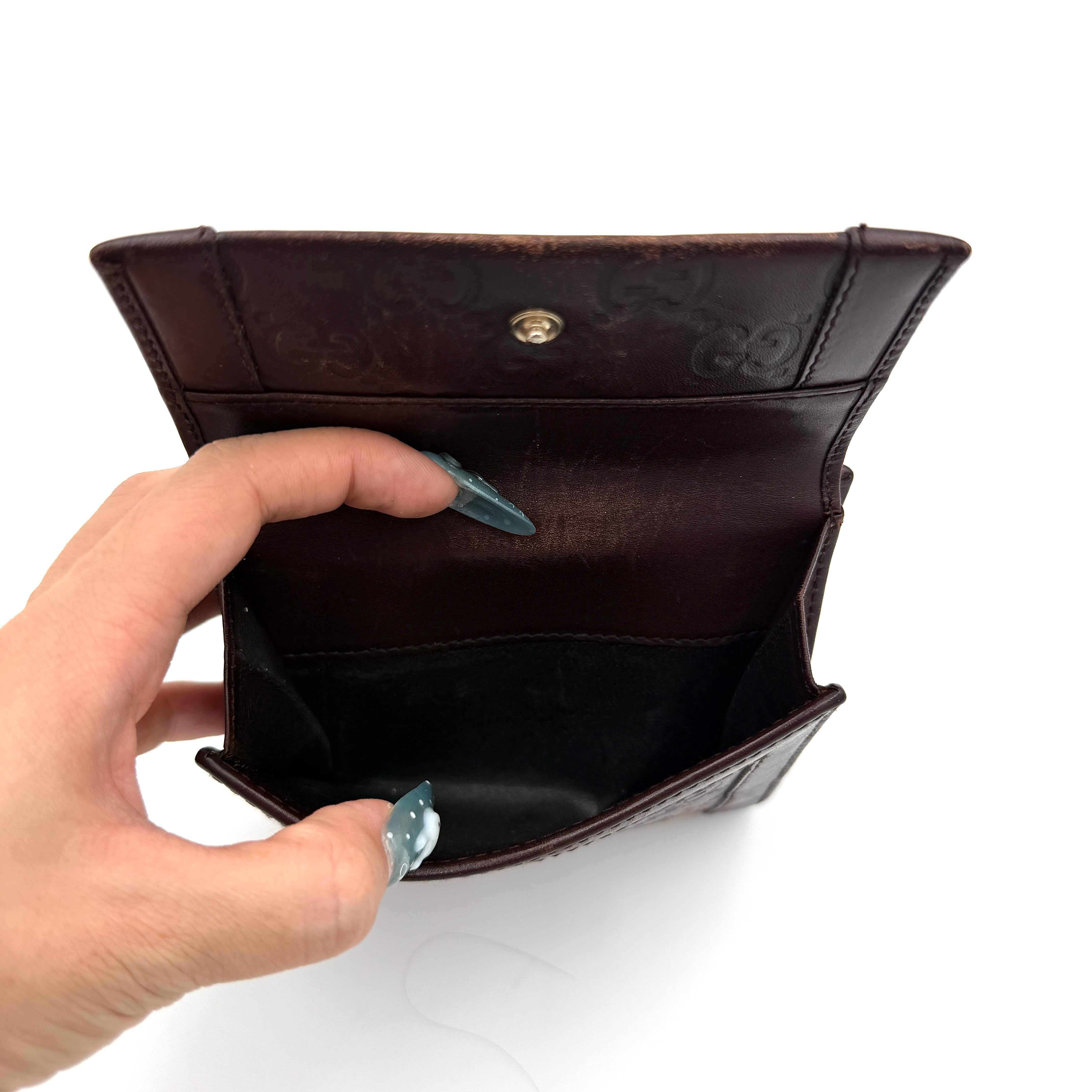 Gucci GG Guccissima Wallet Brown