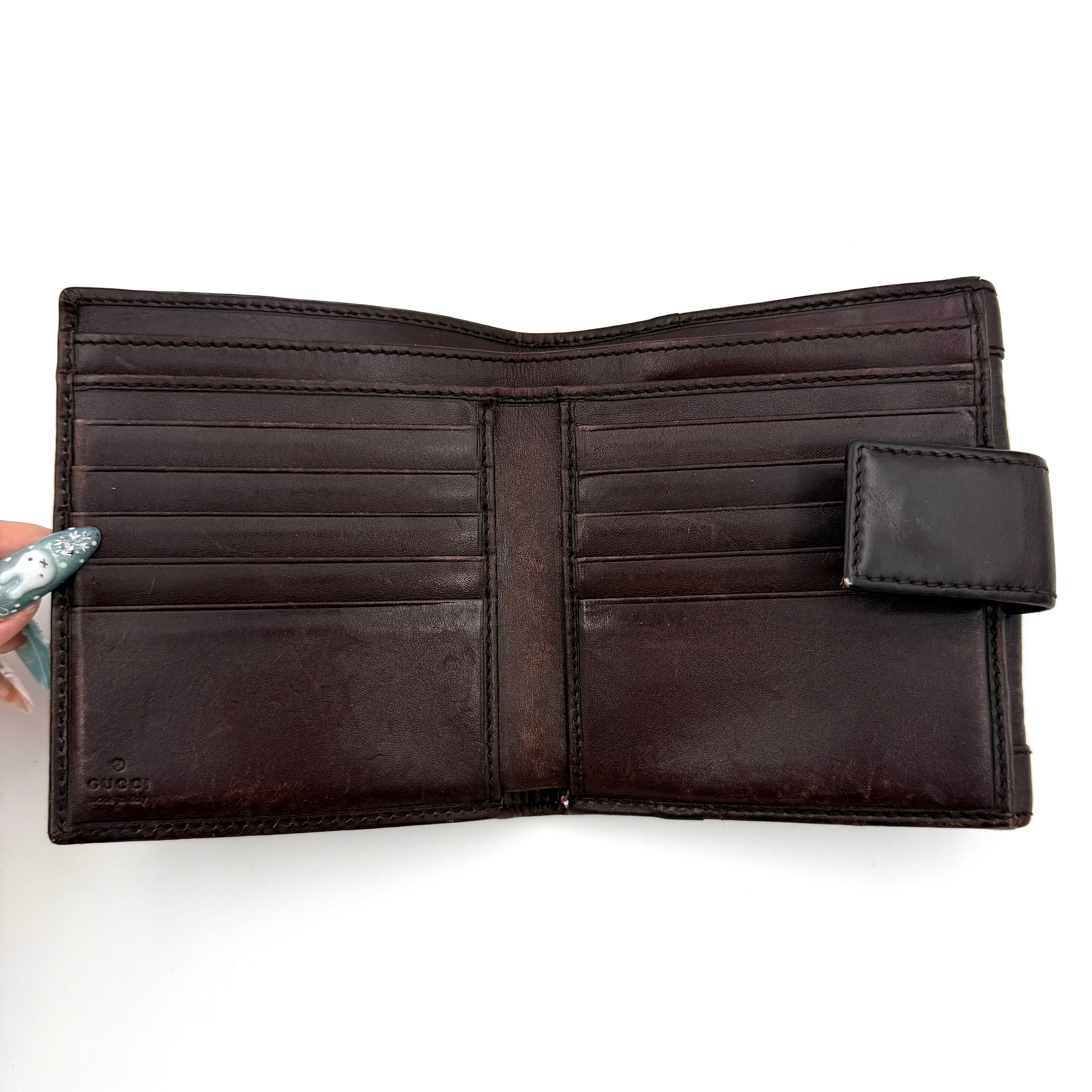 Gucci GG Guccissima Wallet Brown