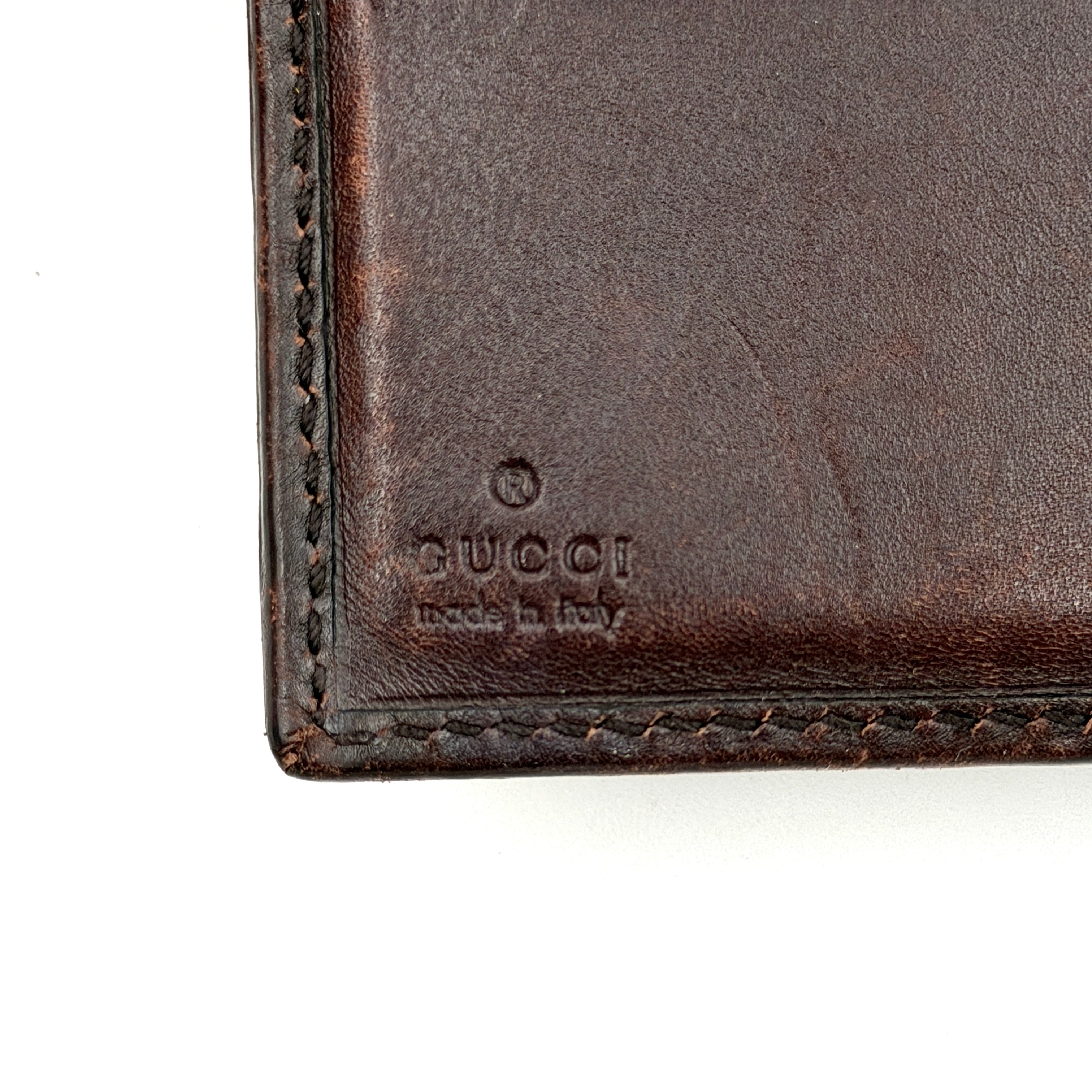 Gucci GG Guccissima Wallet Brown