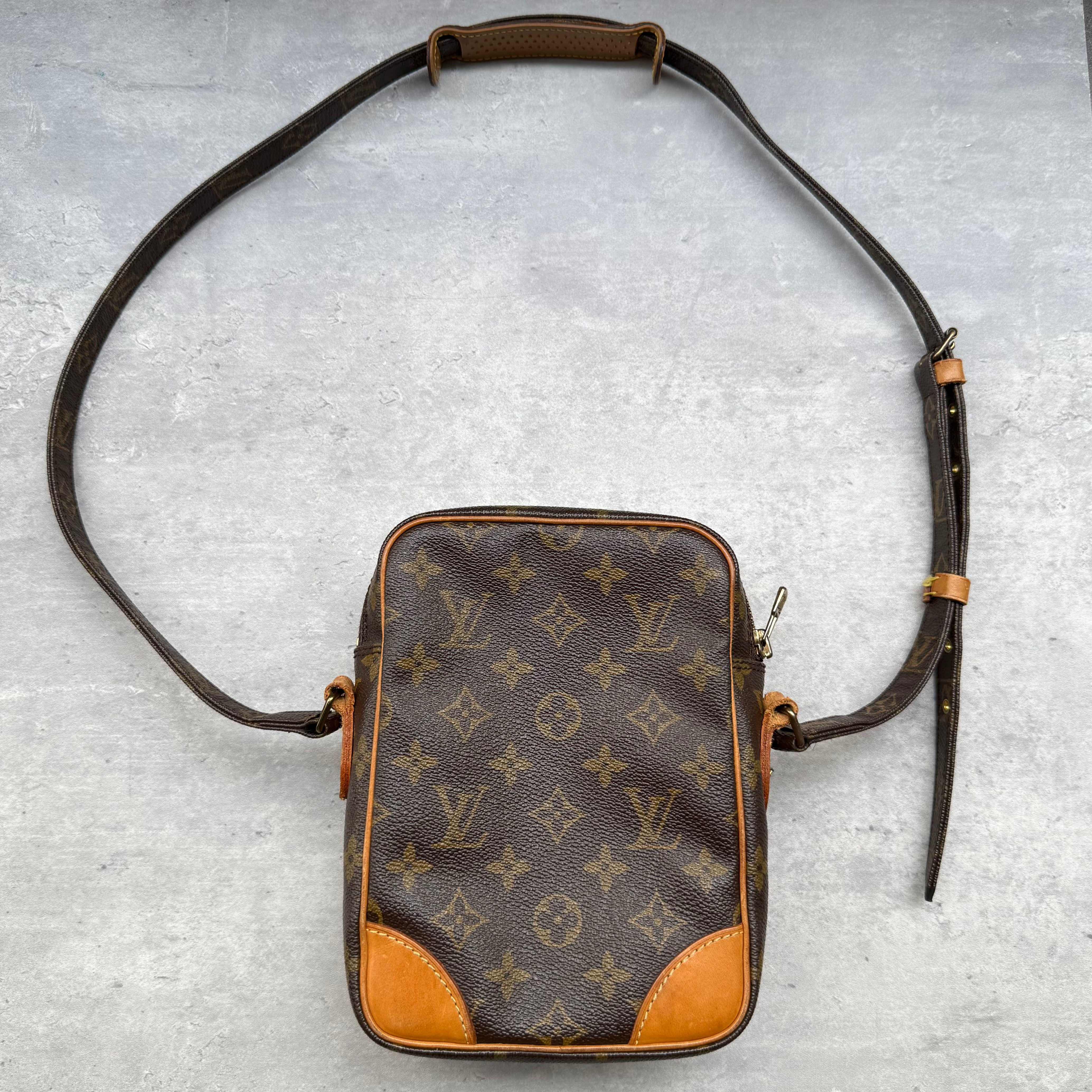 Louis Vuitton Monogram Amazon Crossbody Bag Brown