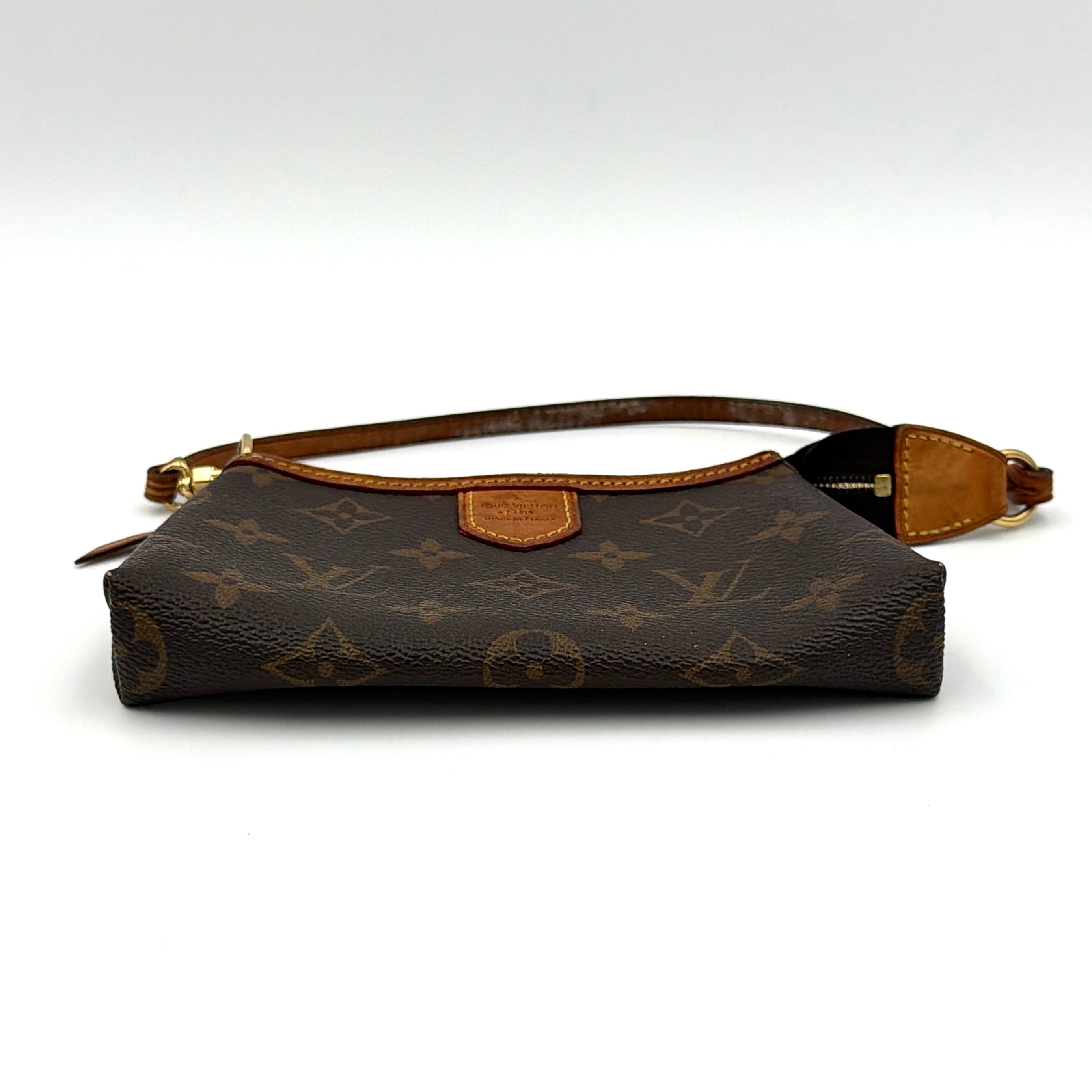 Louis Vuitton Monogram Mini Delightful Pochette Bag Brown