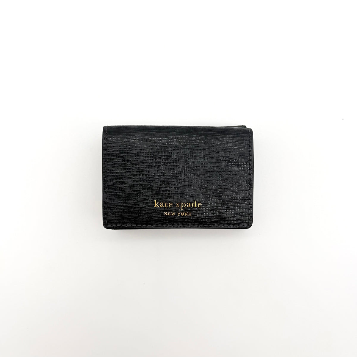 Kate Spade Compact Trifold Wallet Black/Pink