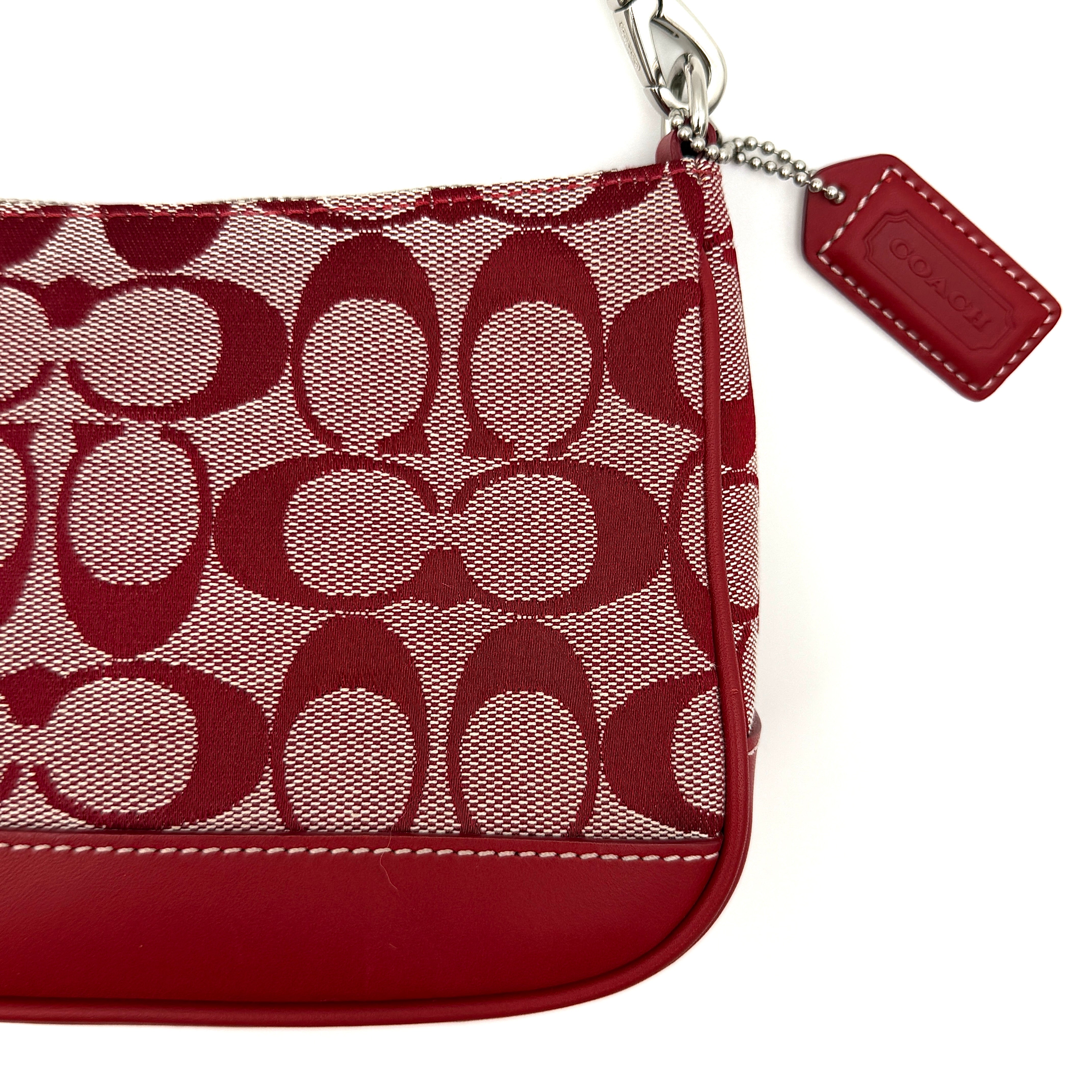Coach Y2K Demi Shoulder Bag Red