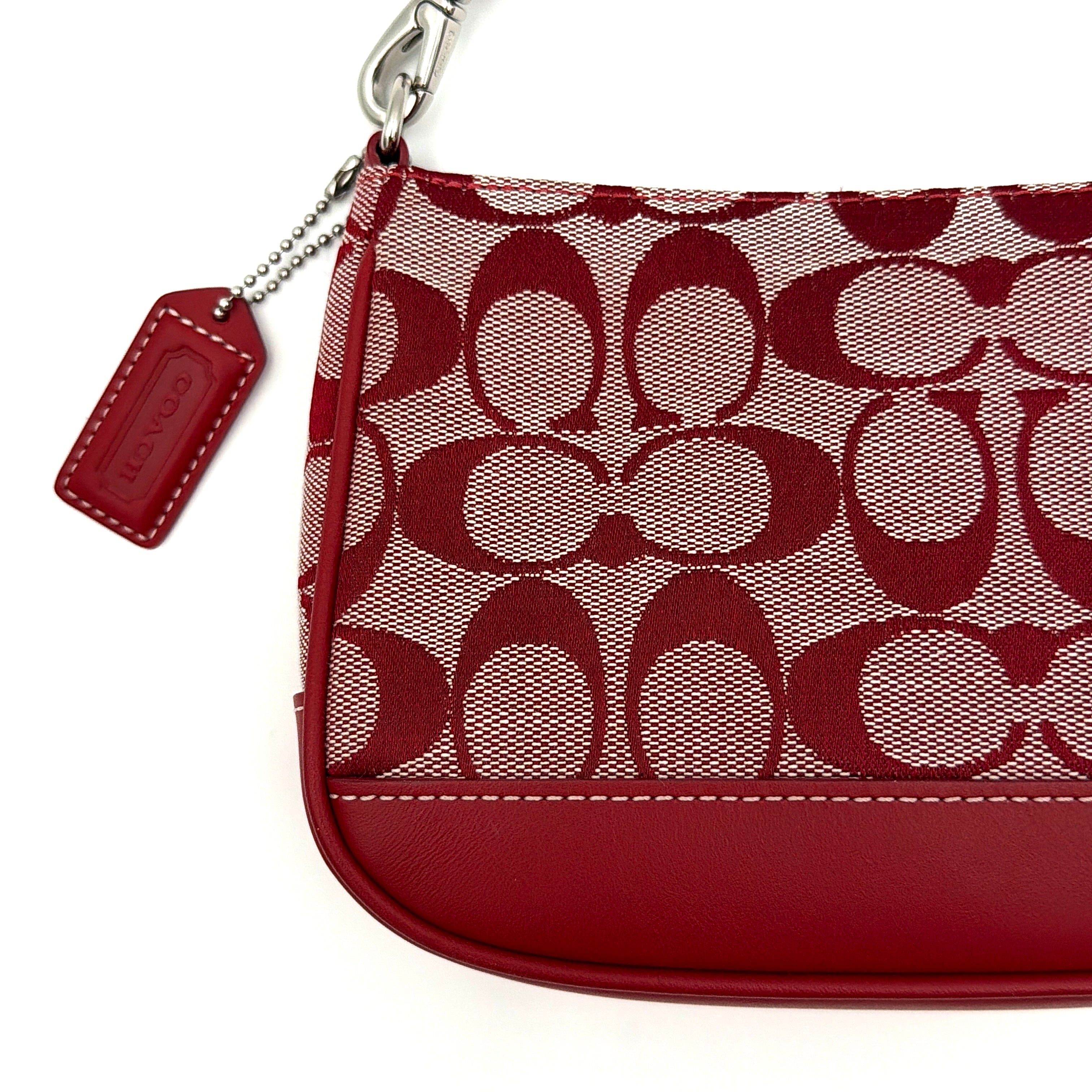 Coach Y2K Demi Shoulder Bag Red