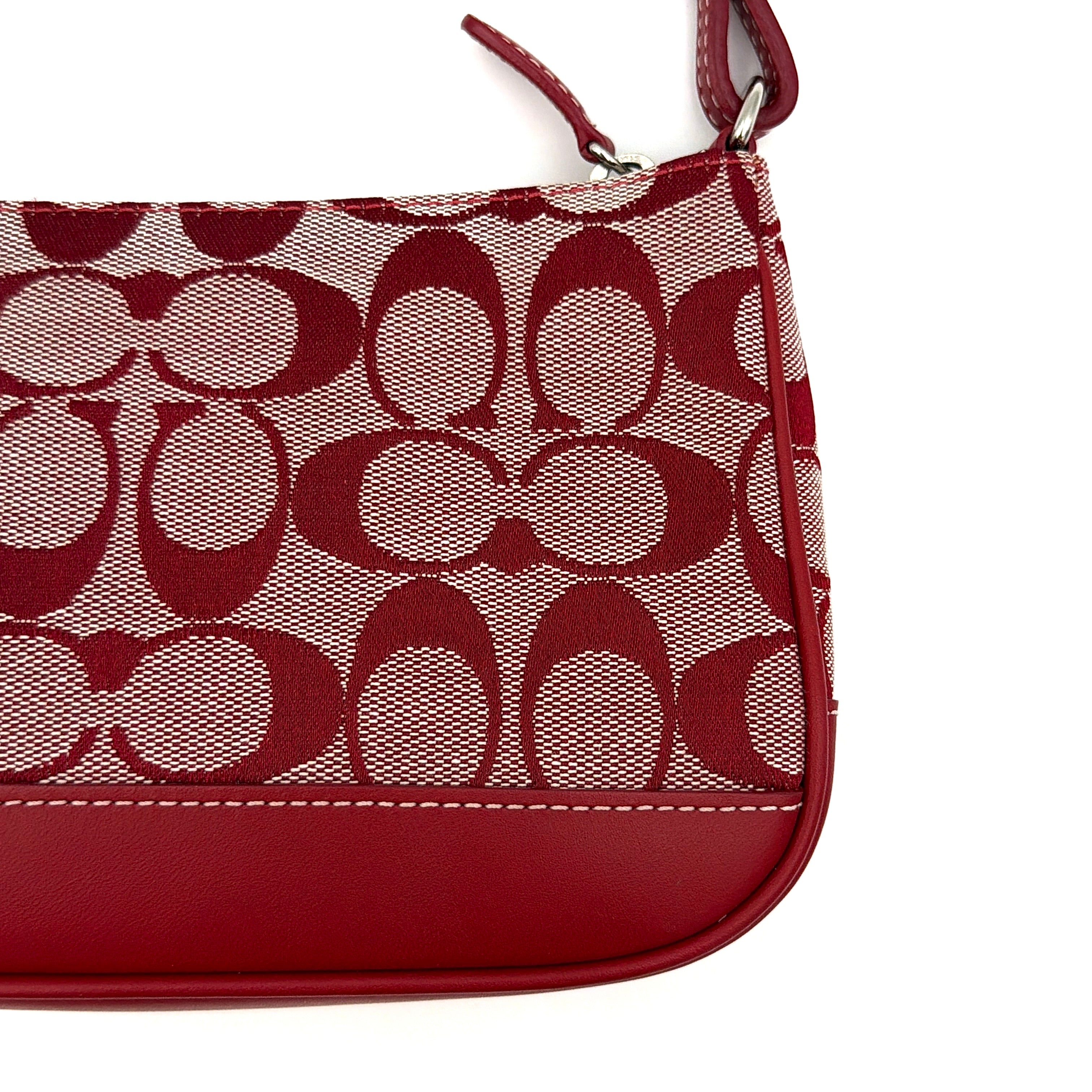 Coach Y2K Demi Shoulder Bag Red