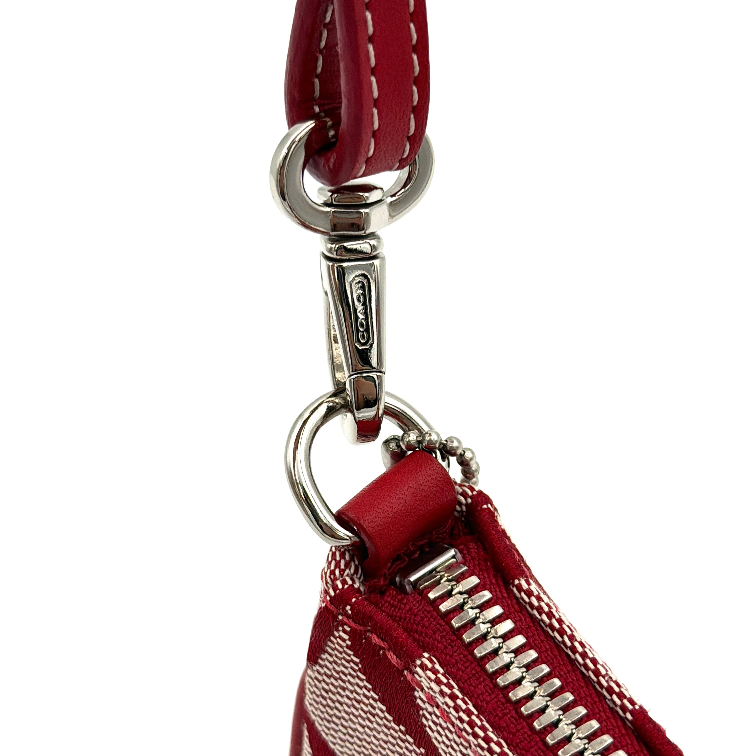 Coach Y2K Demi Shoulder Bag Red