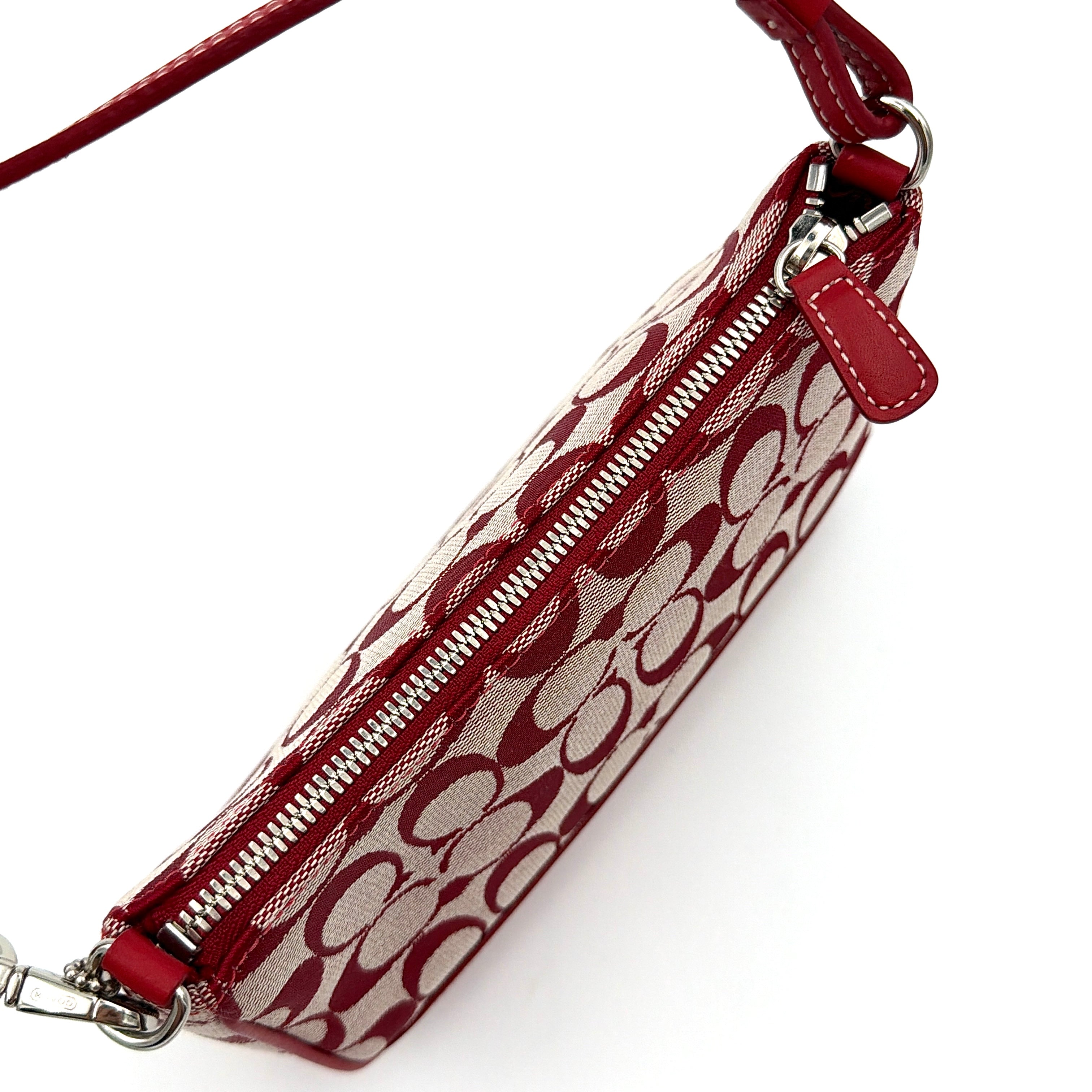 Coach Y2K Demi Shoulder Bag Red