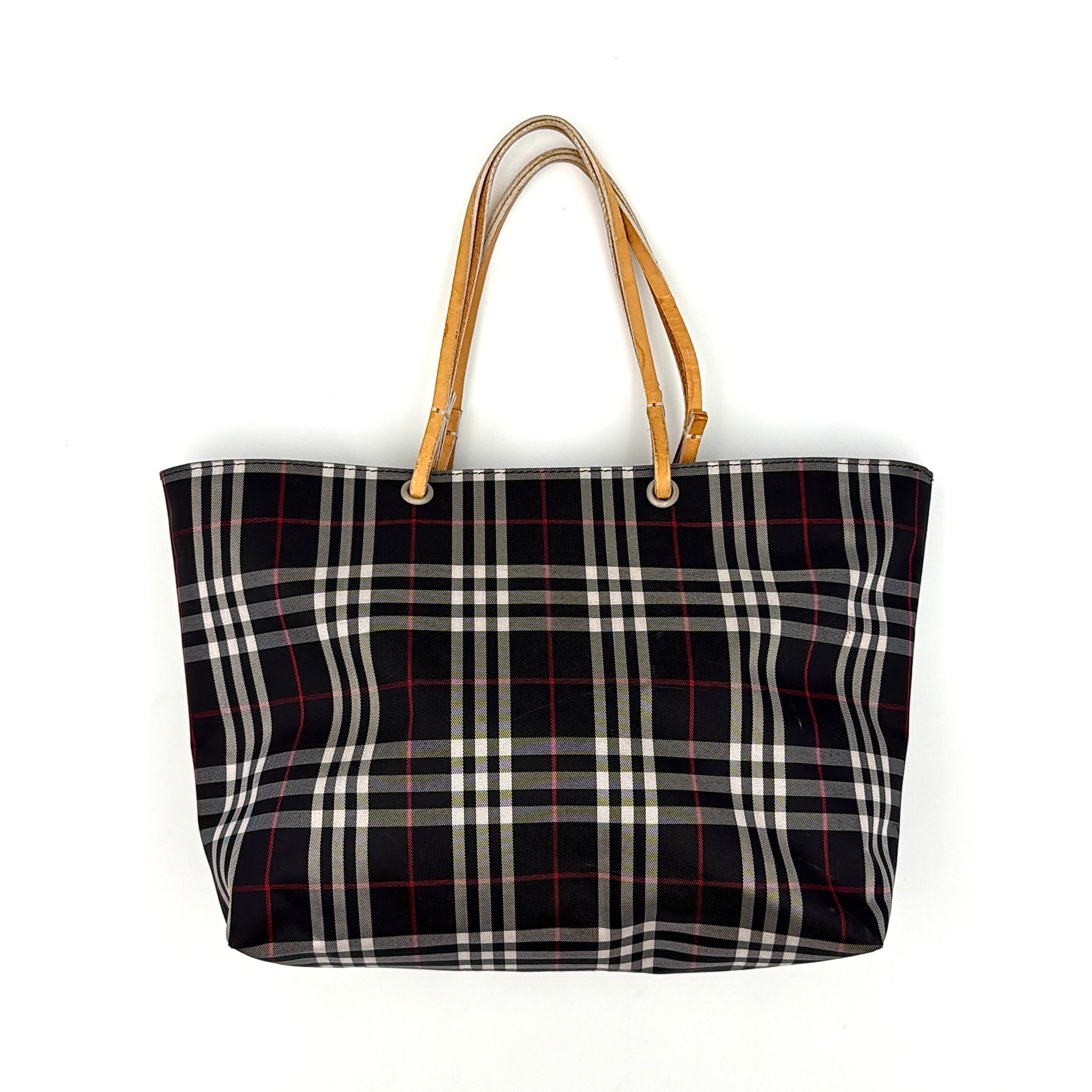Burberry Nova Check Tote Bag Multicolor