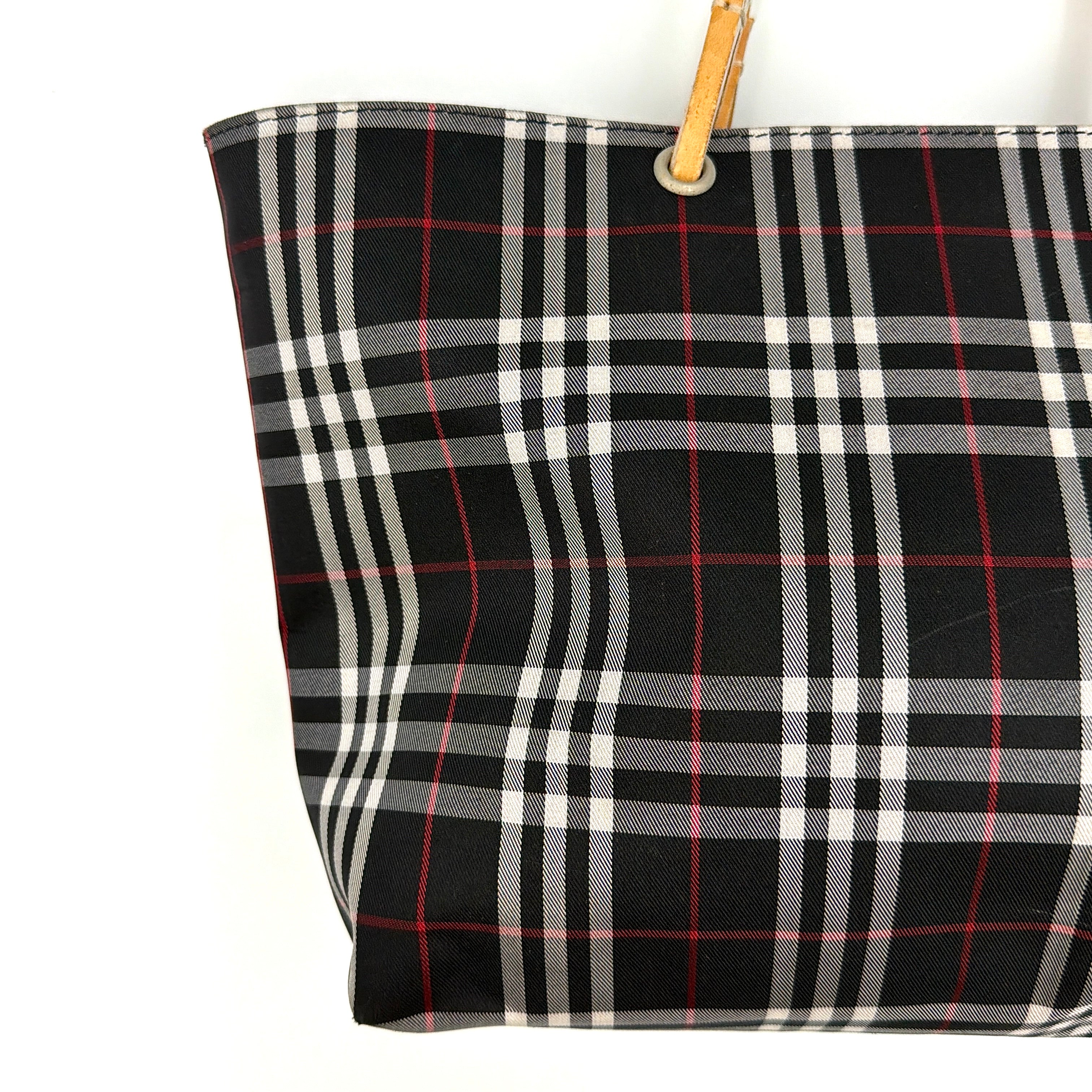 Burberry Nova Check Tote Bag Multicolor