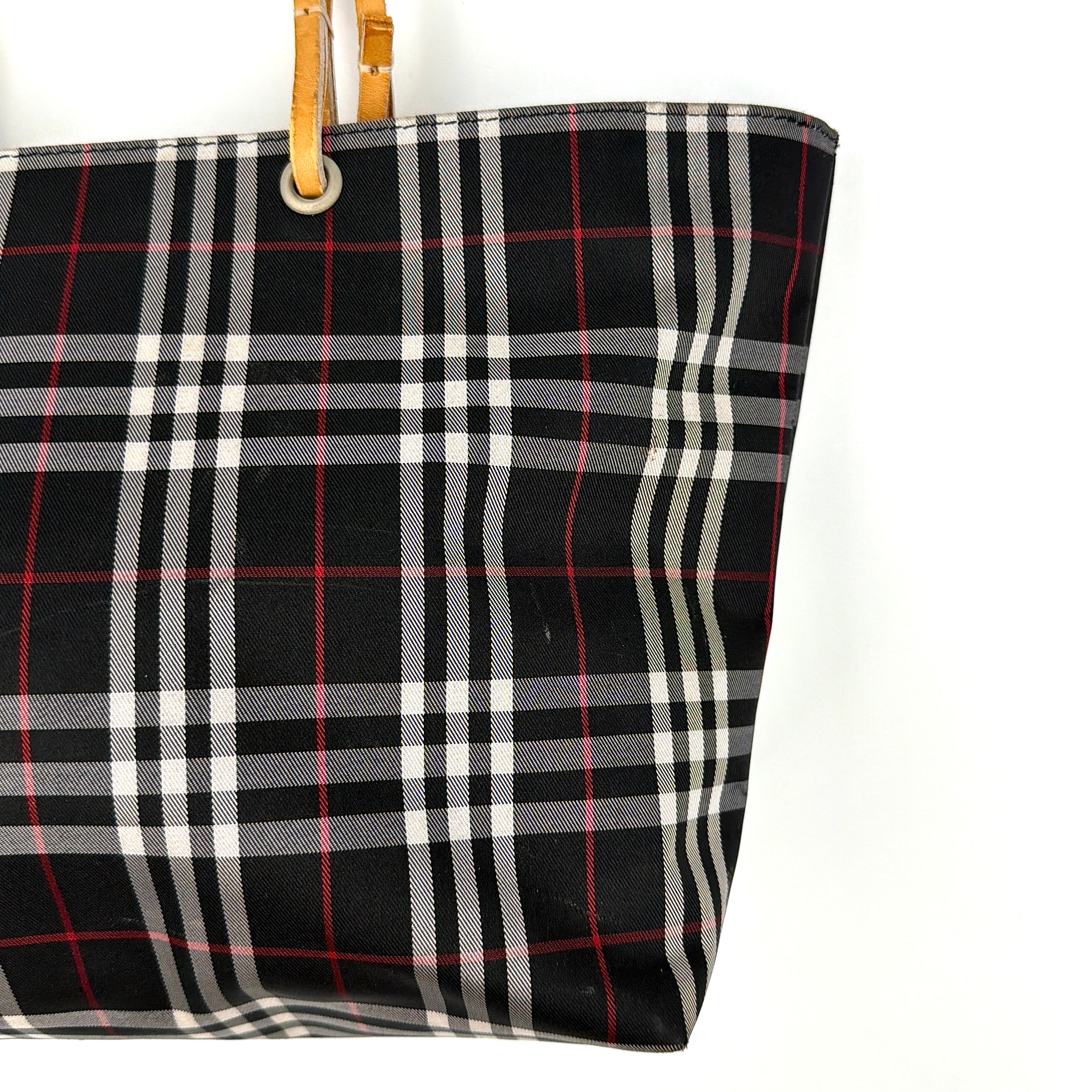 Burberry Nova Check Tote Bag Multicolor