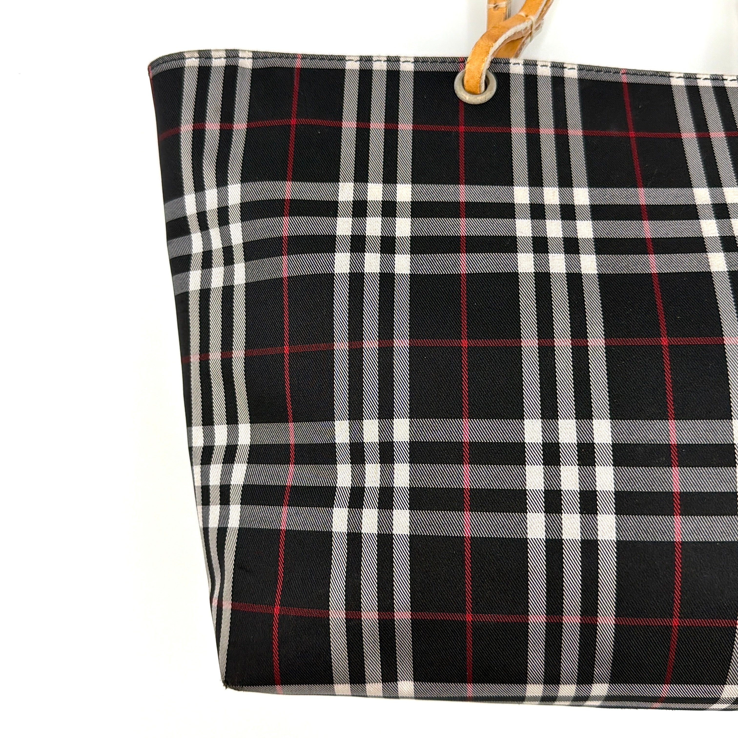 Burberry Nova Check Tote Bag Multicolor