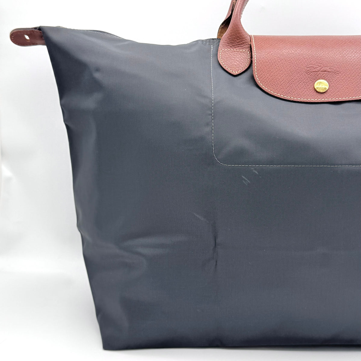 Longchamp Le Pliage Original Travel Bag Grey
