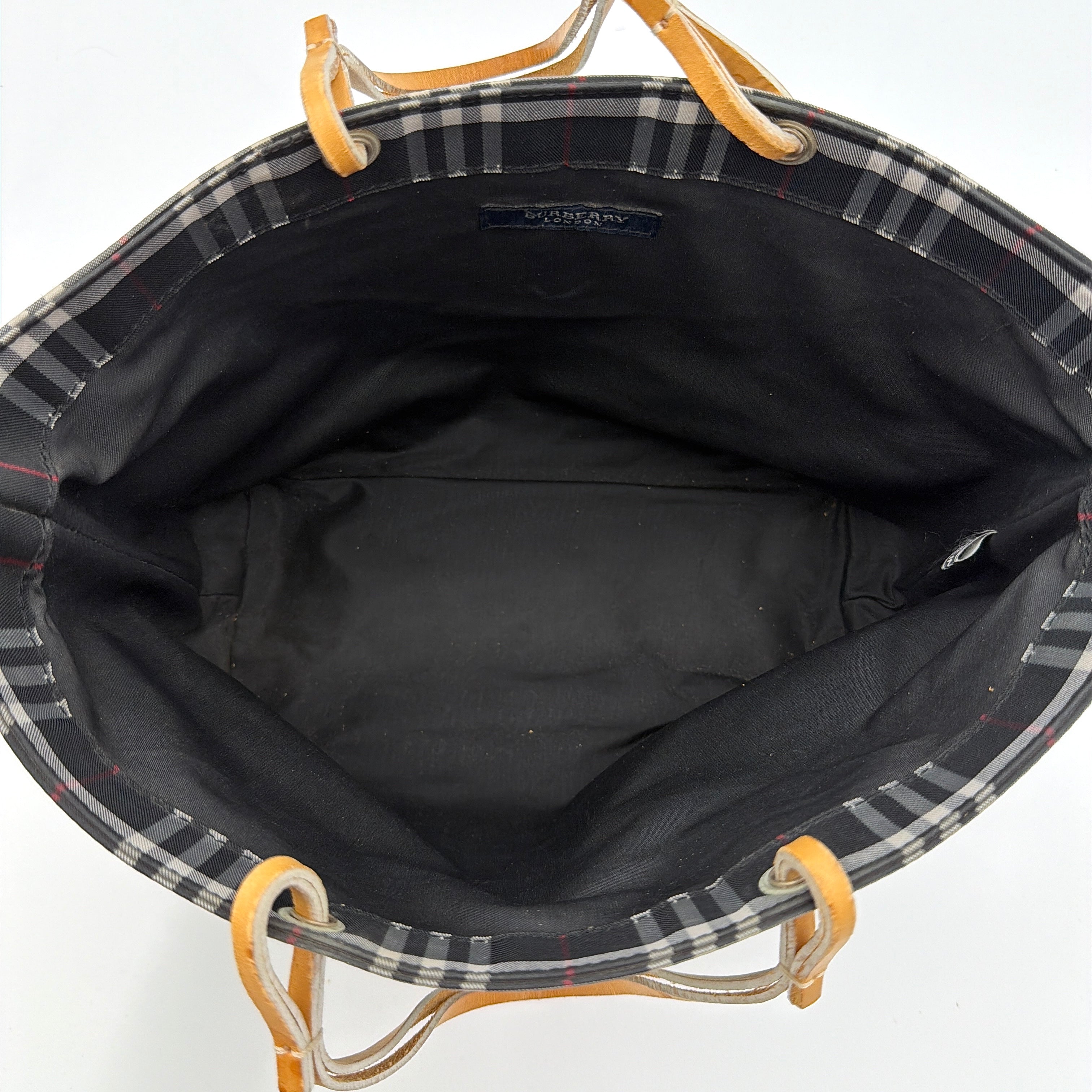 Burberry Nova Check Tote Bag Multicolor