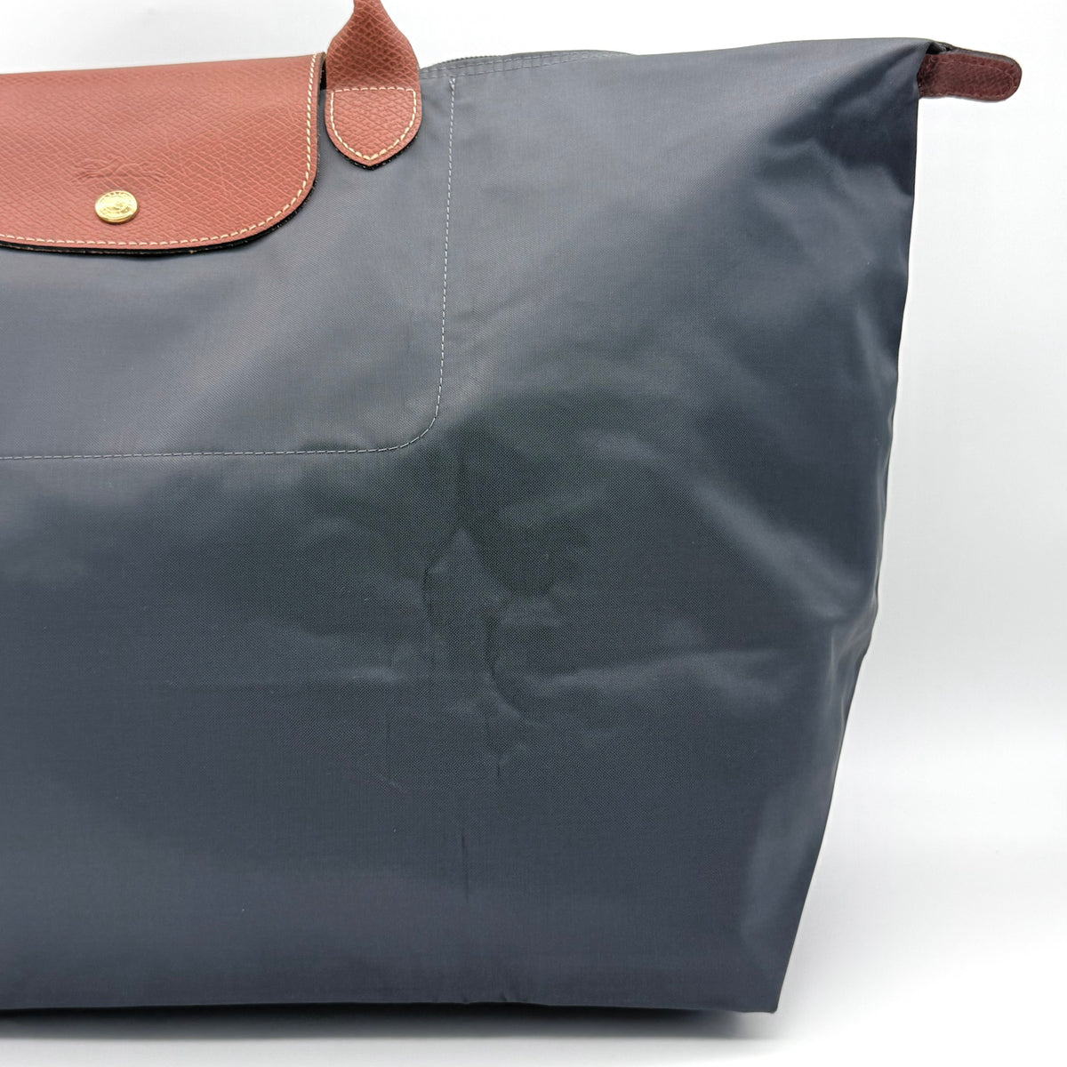 Longchamp Le Pliage Original Travel Bag Grey