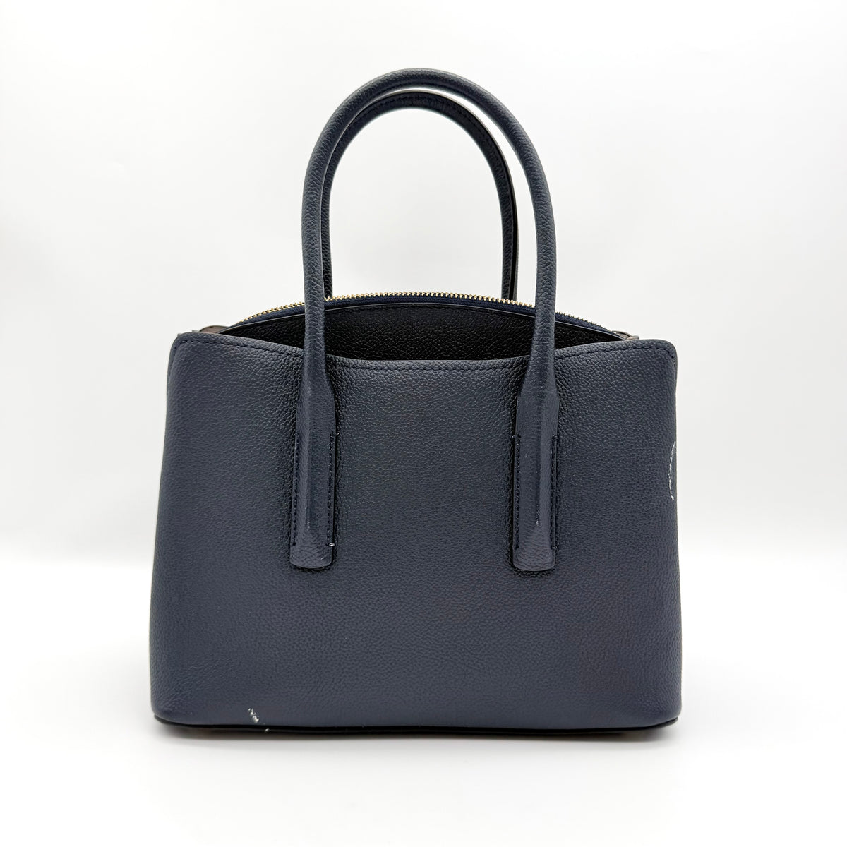 Kate Spade 2Way Margaux Medium Satchel Handbag Navy Blue