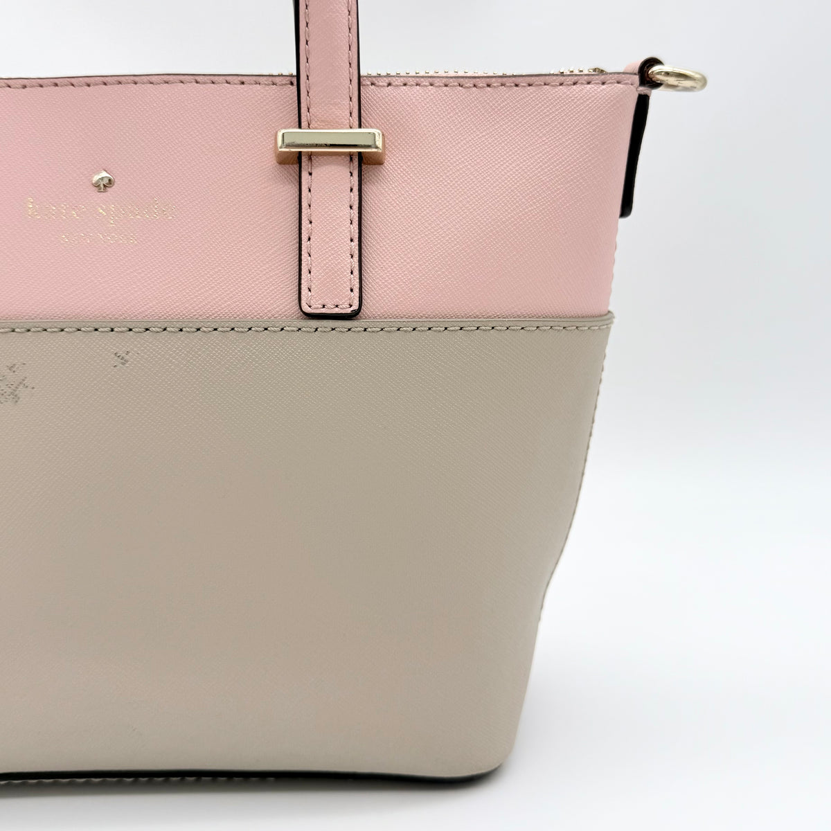 Kate Spade New York 2Way Bicolour Handbag Pink/Beige