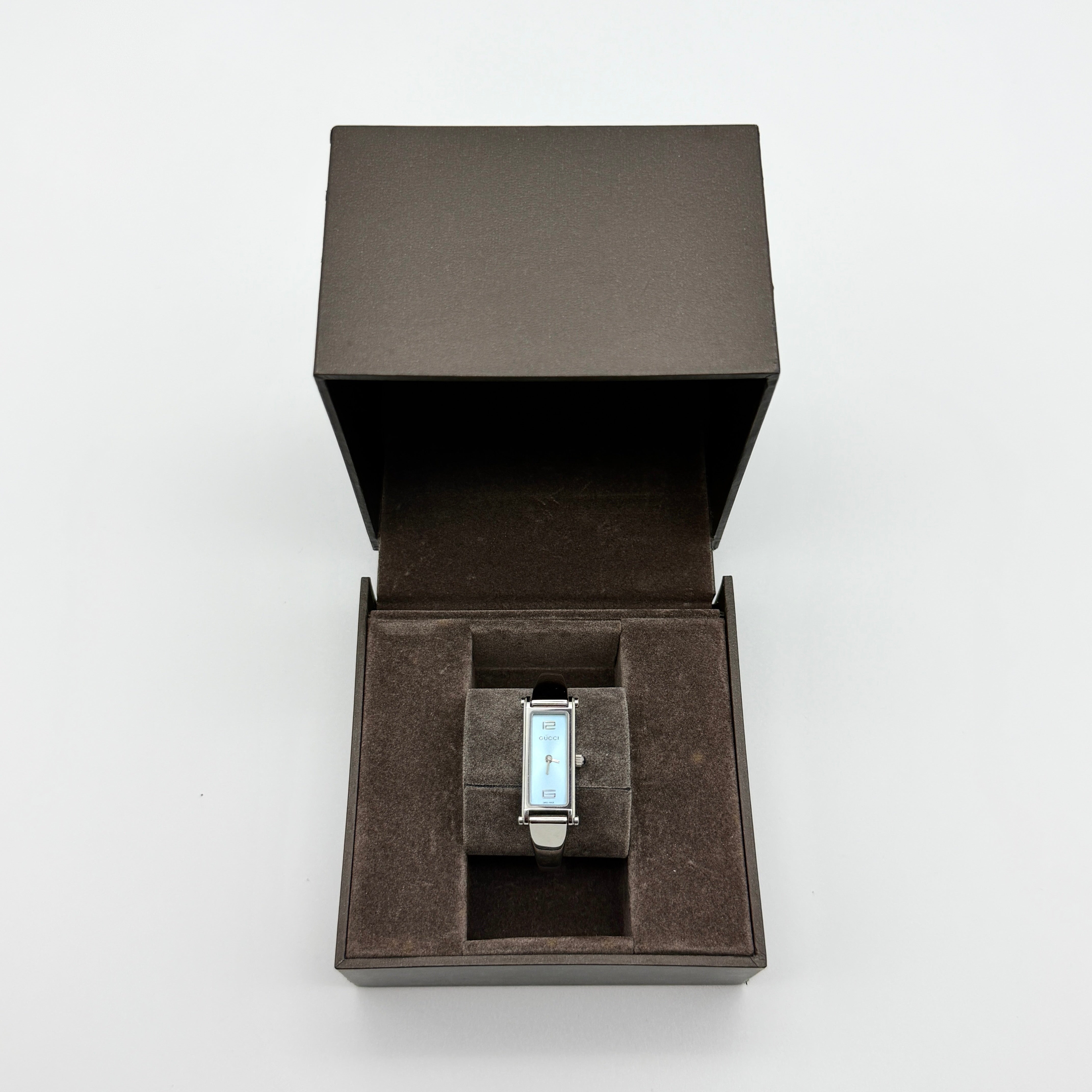 Gucci 1500L Bangle Watch Sky Blue