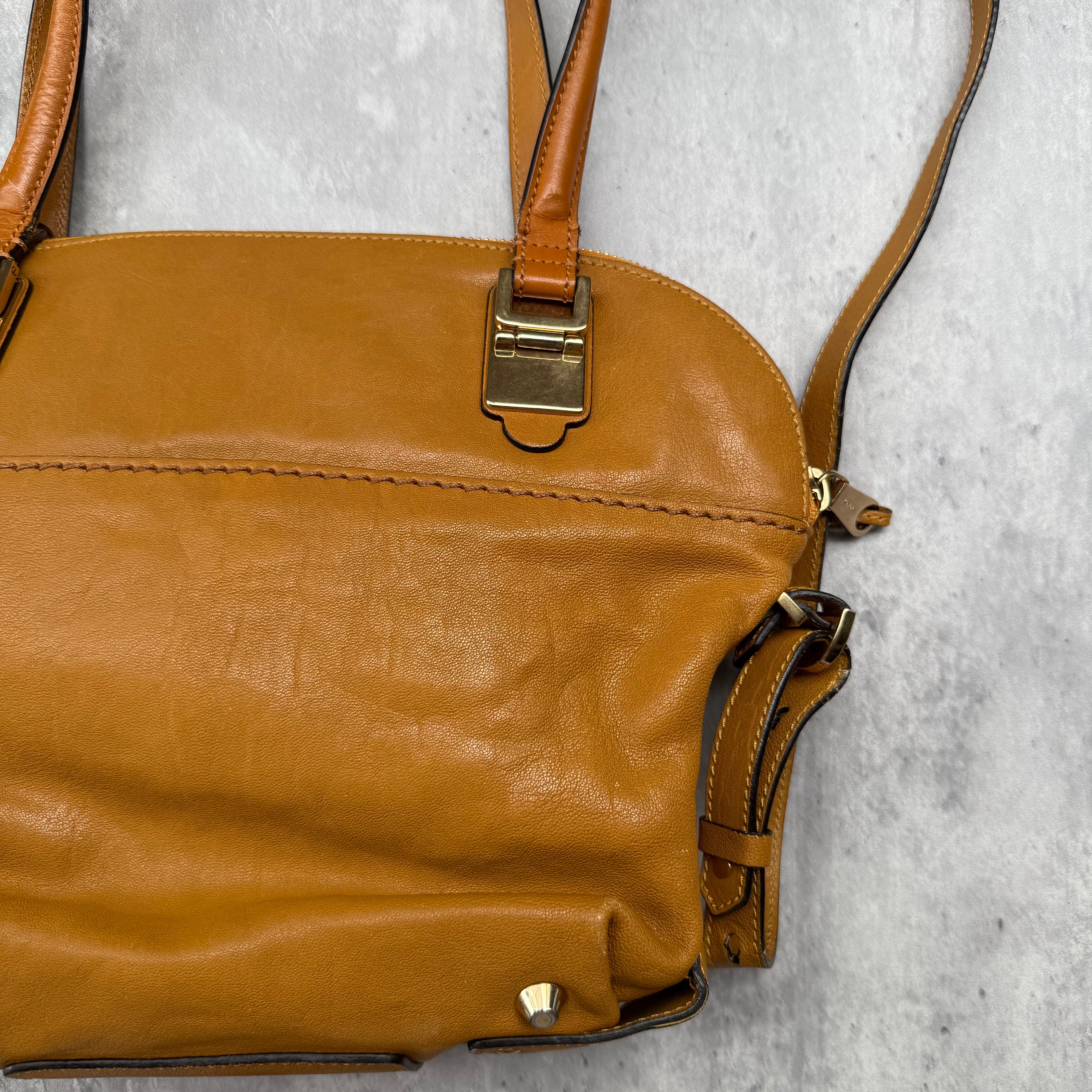Chloe 2Way Angie Hobo ShoulderBag Brown
