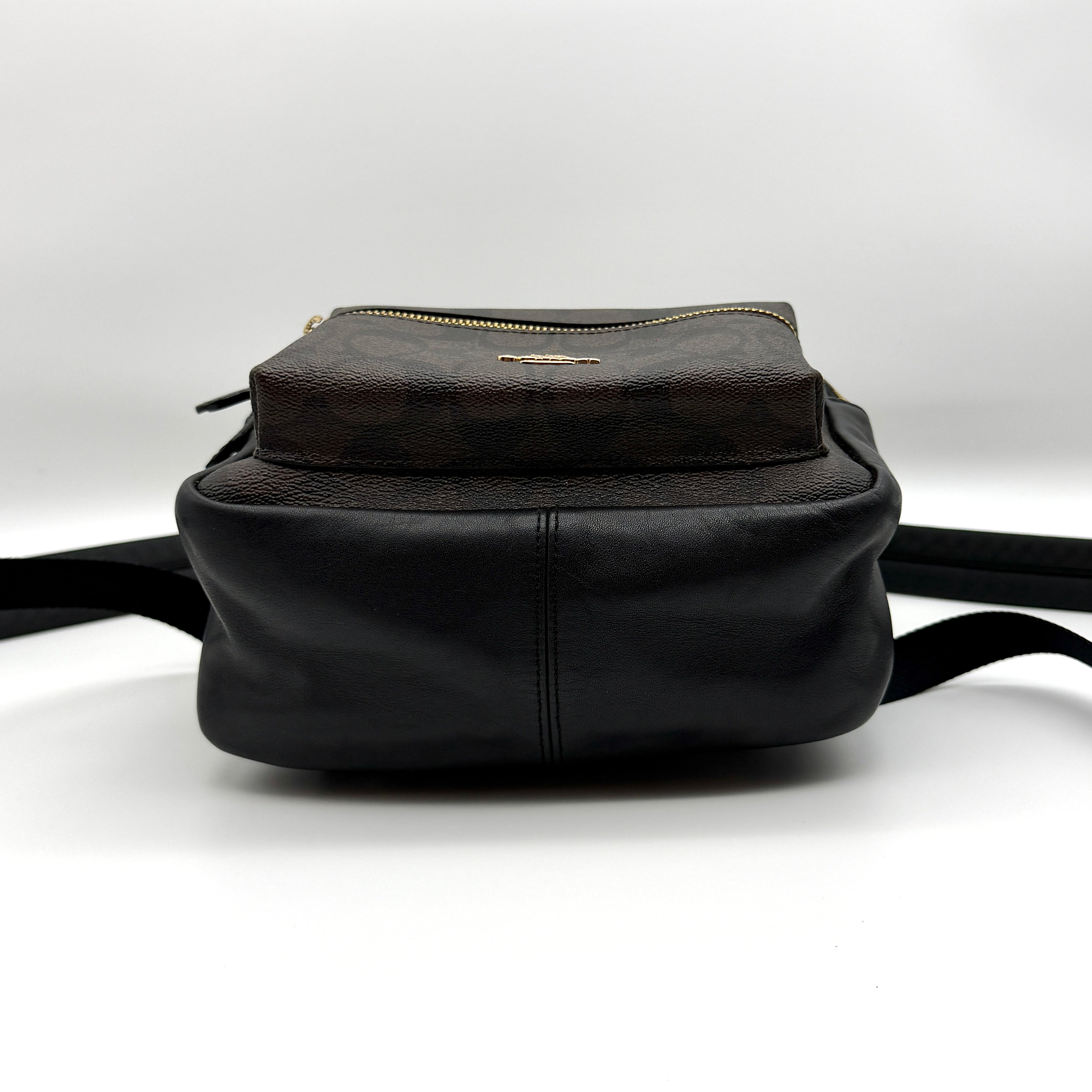 Coach Signature Charlie Backpack Beige/Brown