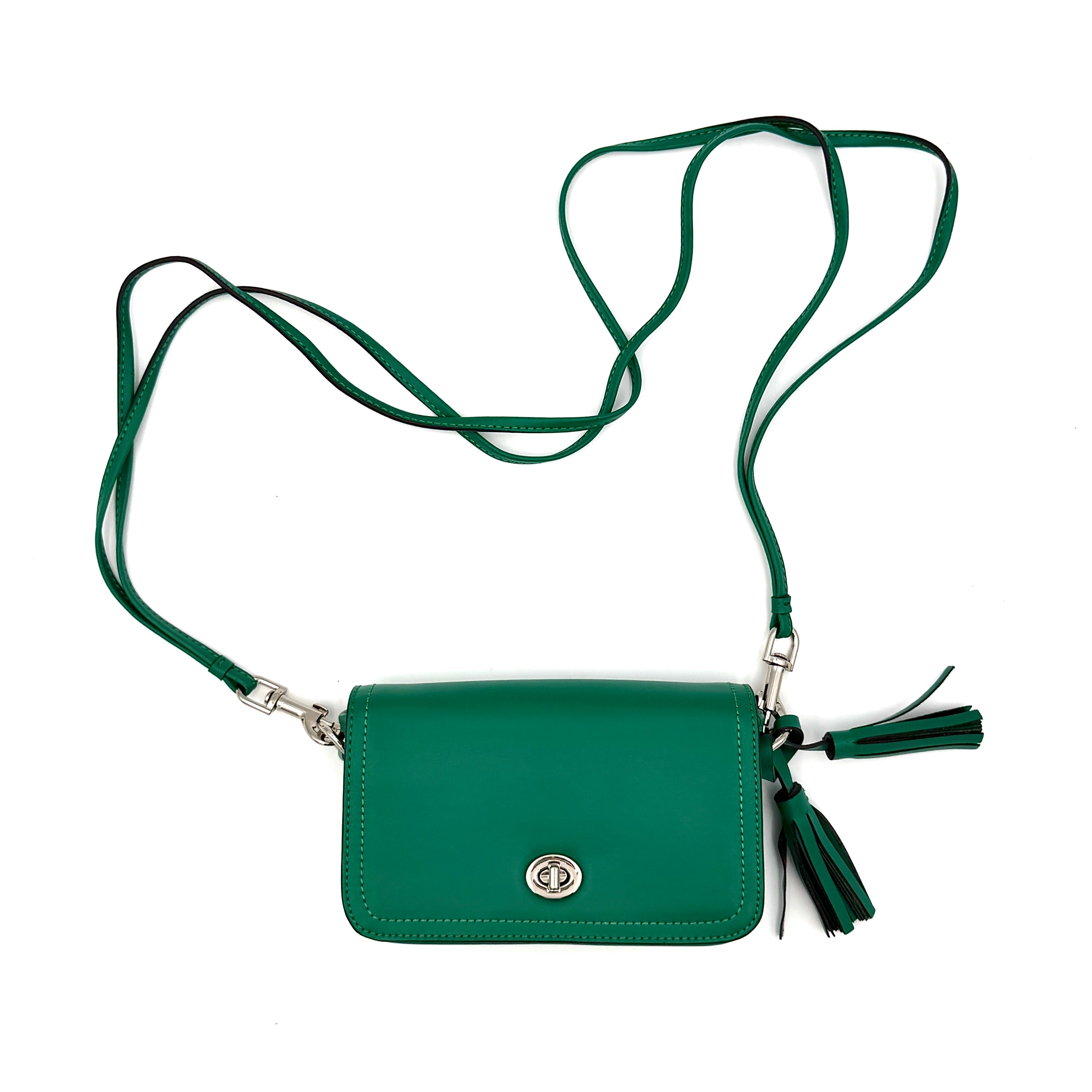 Coach Legacy Penny Crossbody Bag Emerald Green