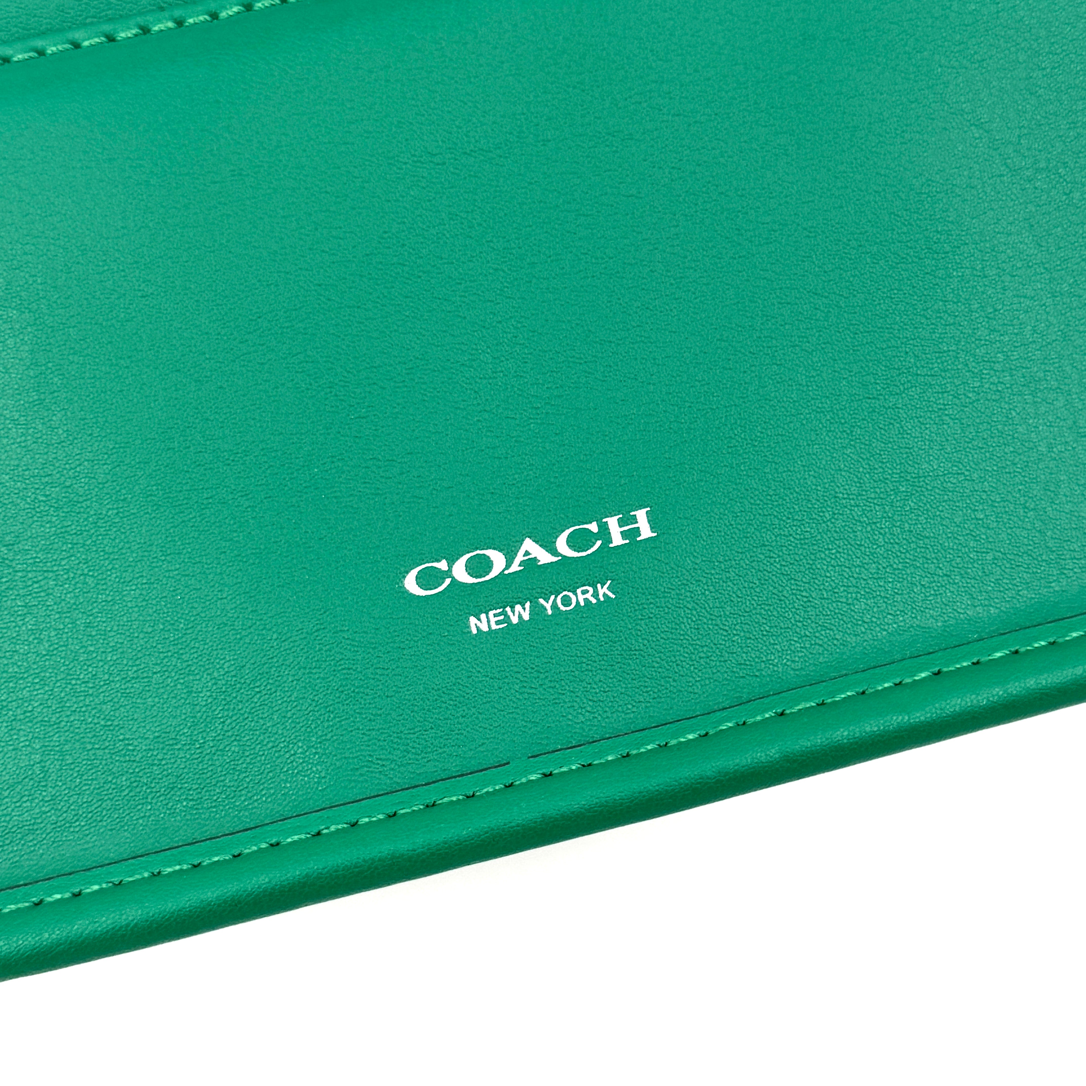 Coach Legacy Penny Crossbody Bag Emerald Green