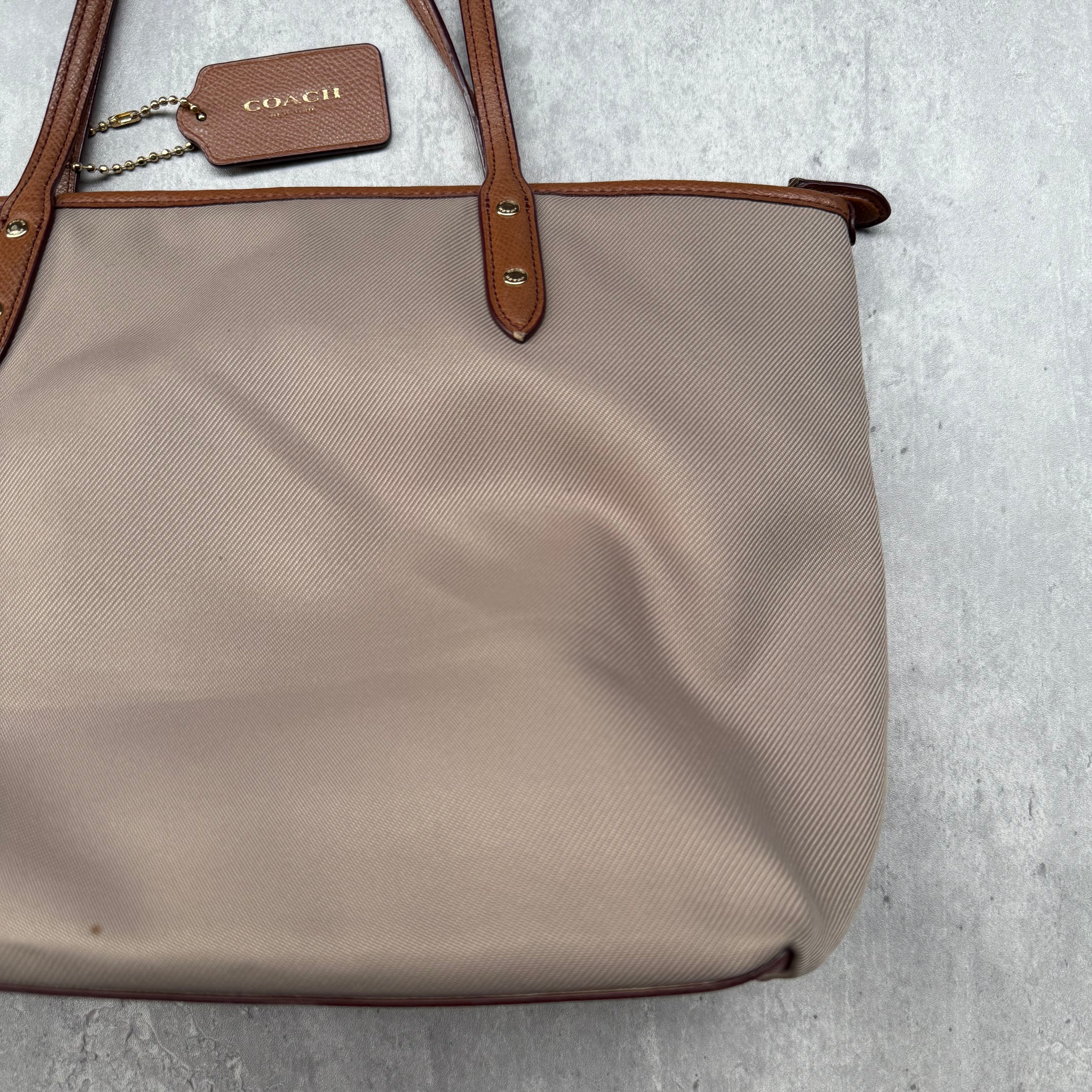 Coach Sawyer Tote Bag Brown