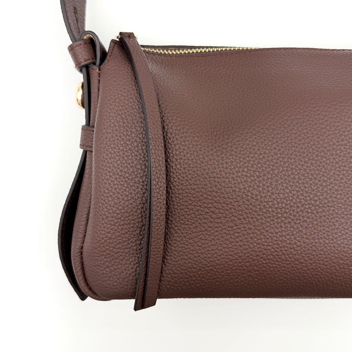 Tory Burch Romy Shoulder Bag Dark Brown