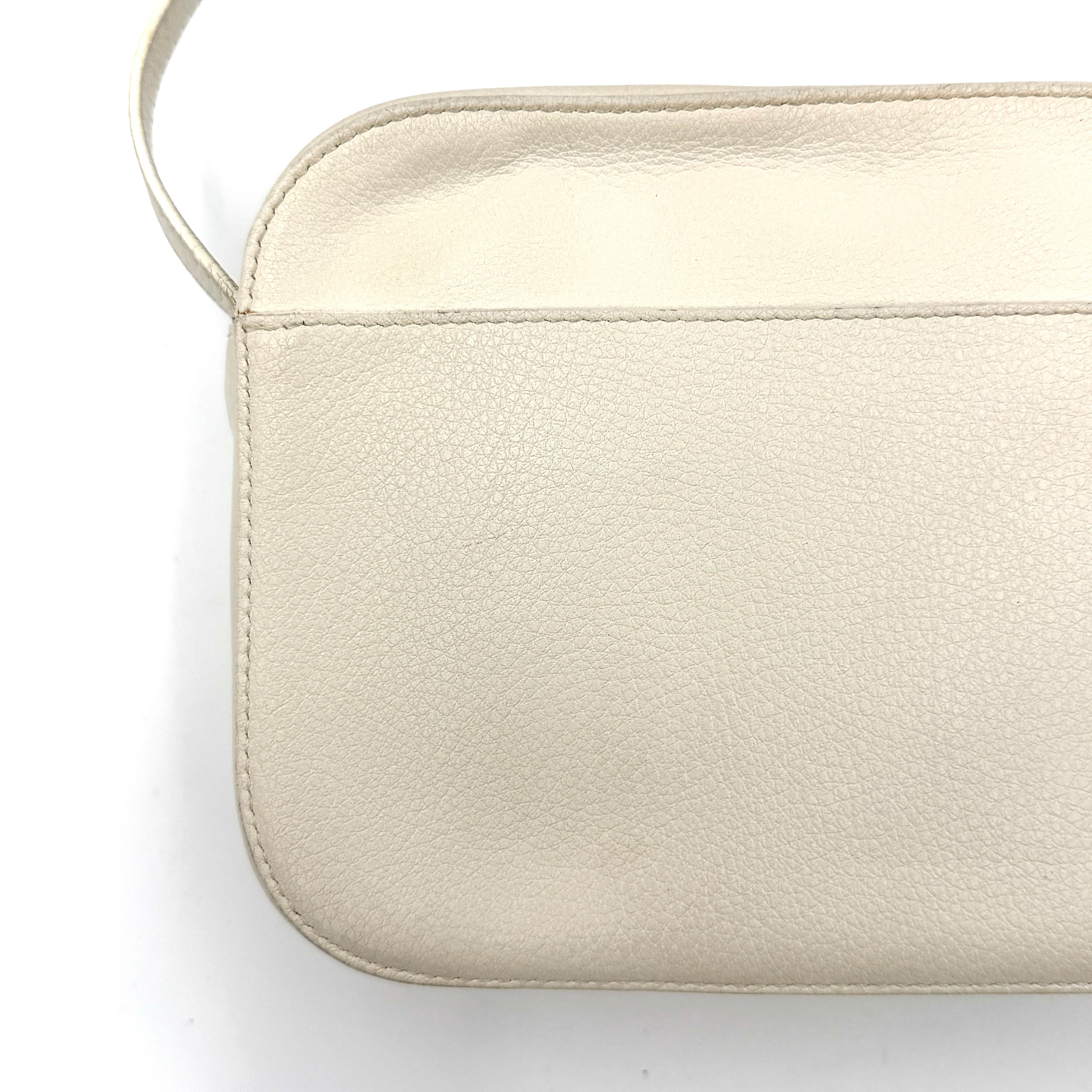 Balenciaga Everyday Camera Crossbody Bag White