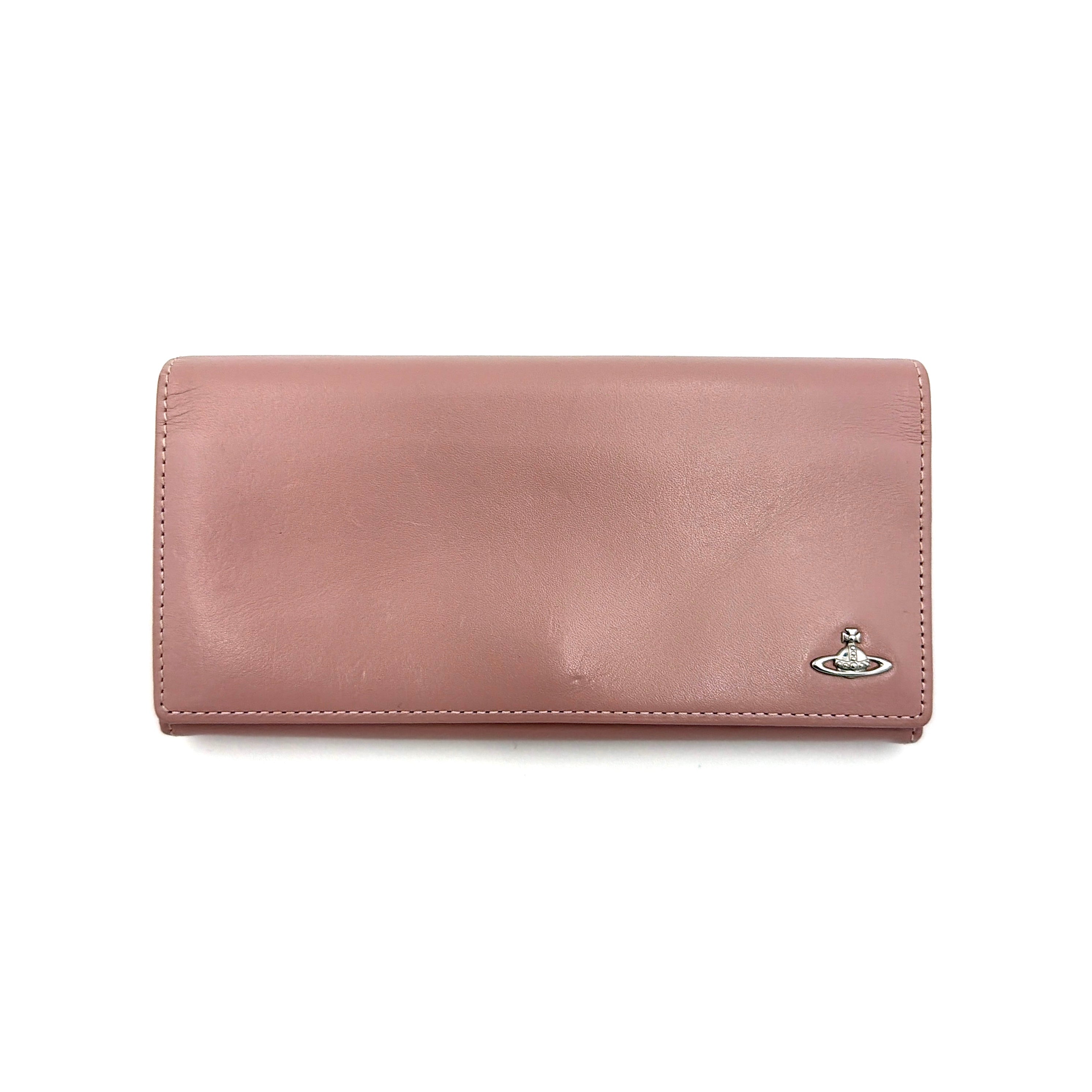 Vivienne Westwood Orb Long Wallet Light Pink