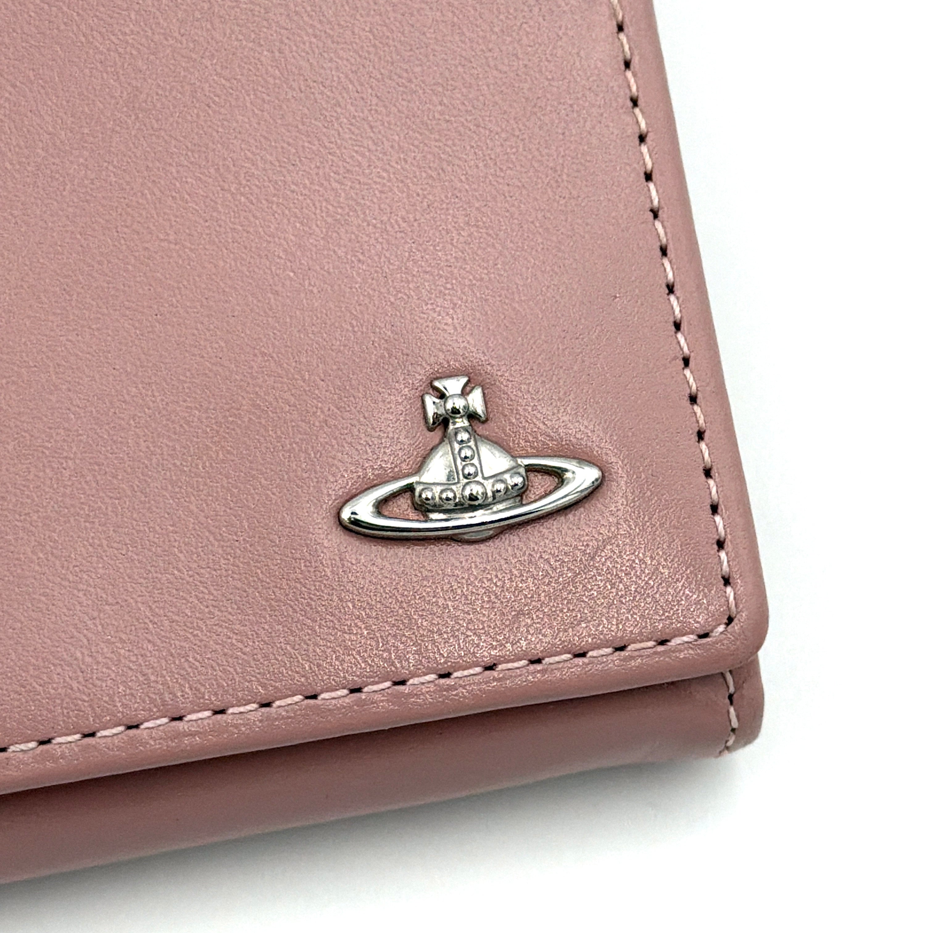 Vivienne Westwood Orb Long Wallet Light Pink