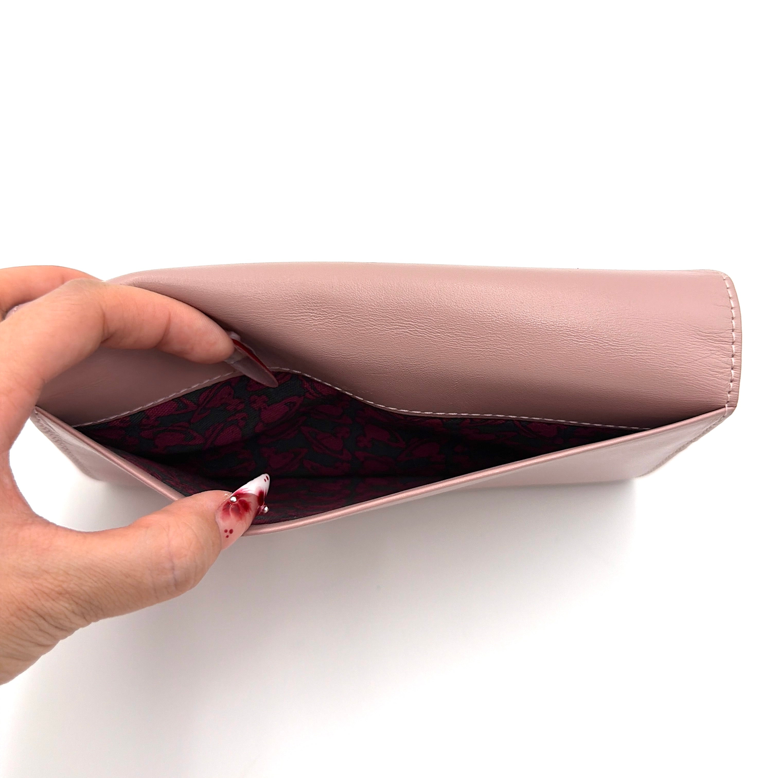 Vivienne Westwood Orb Long Wallet Light Pink