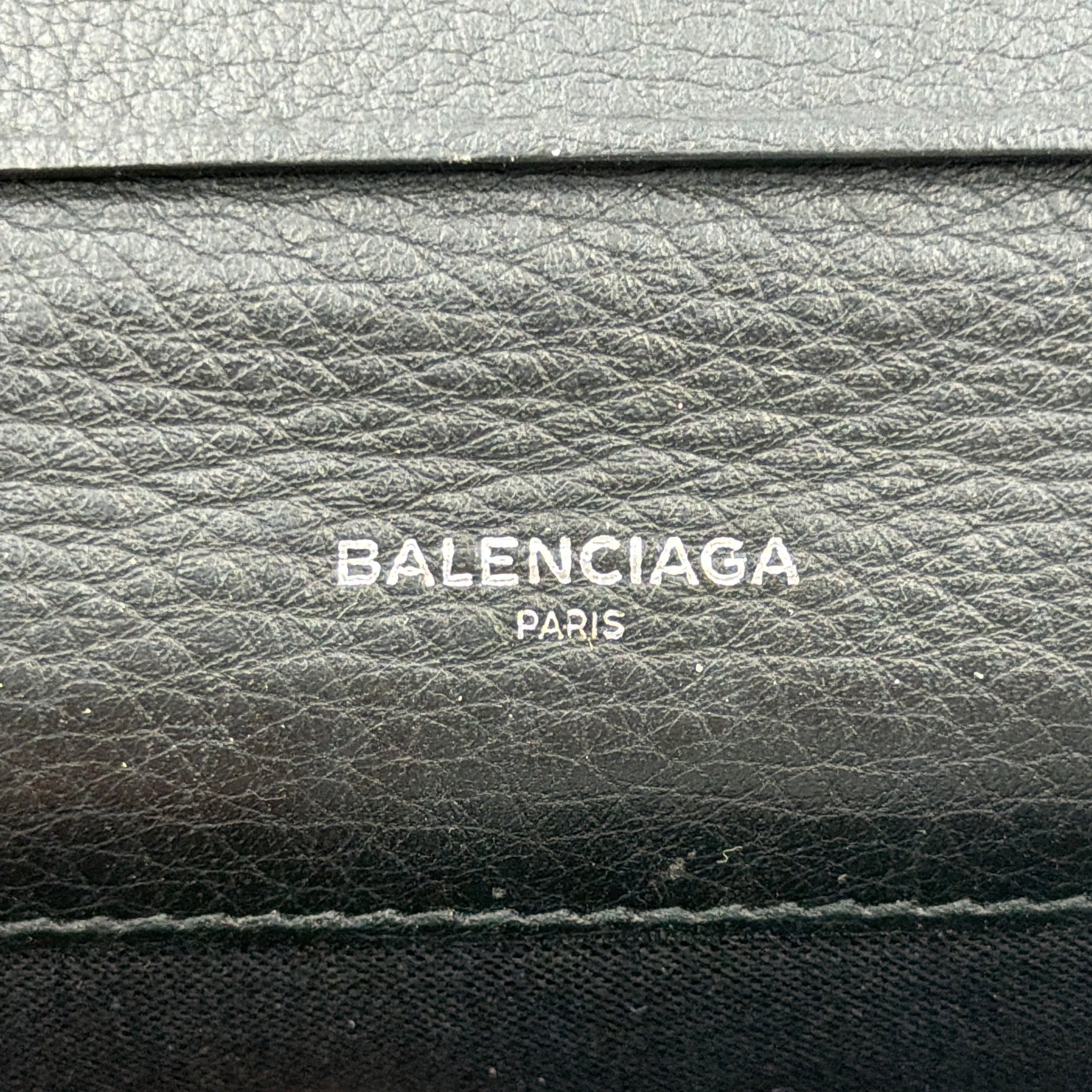Balenciaga Everyday Cash Cardholder Wallet Black