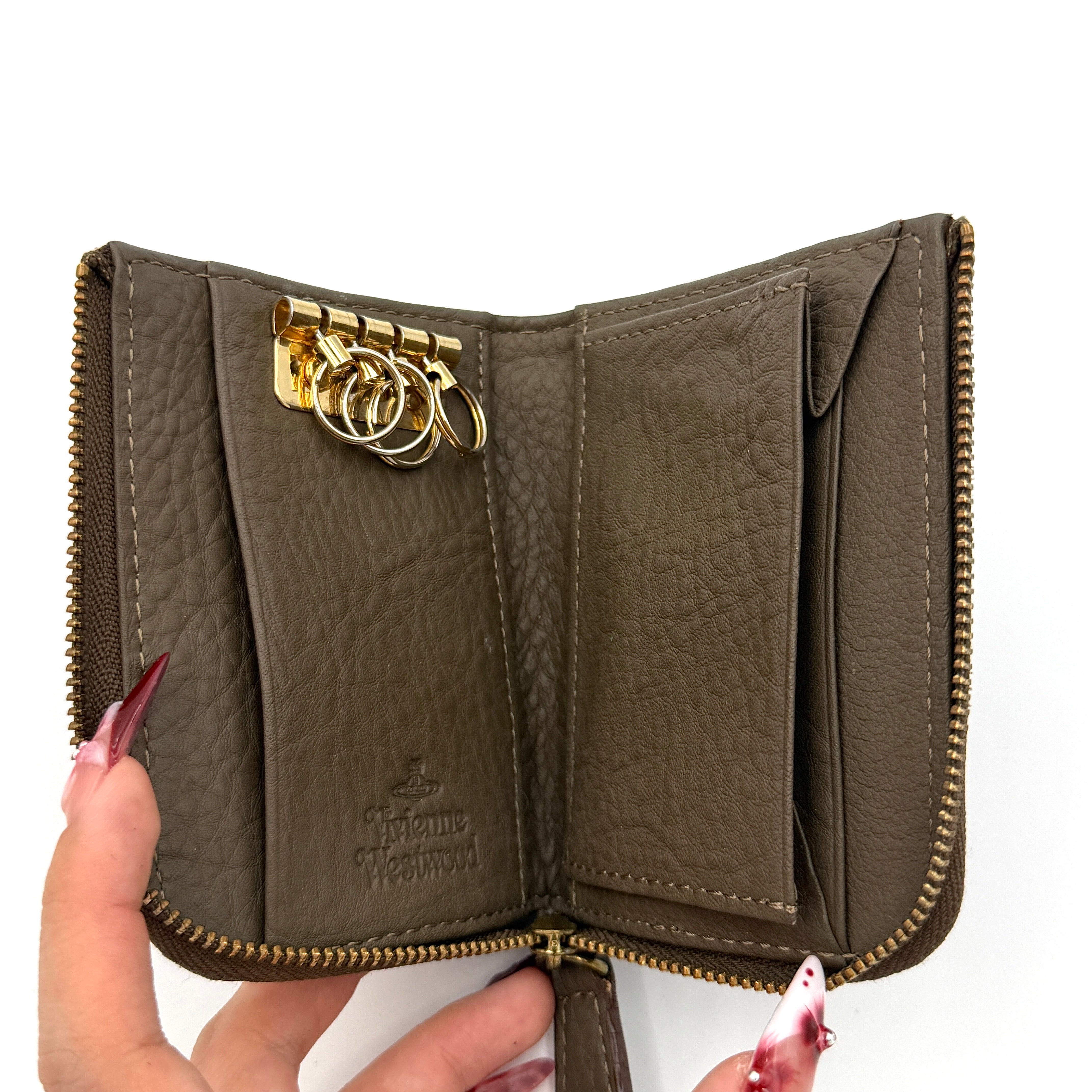 Vivienne Westwood Orb Perforated Key Case